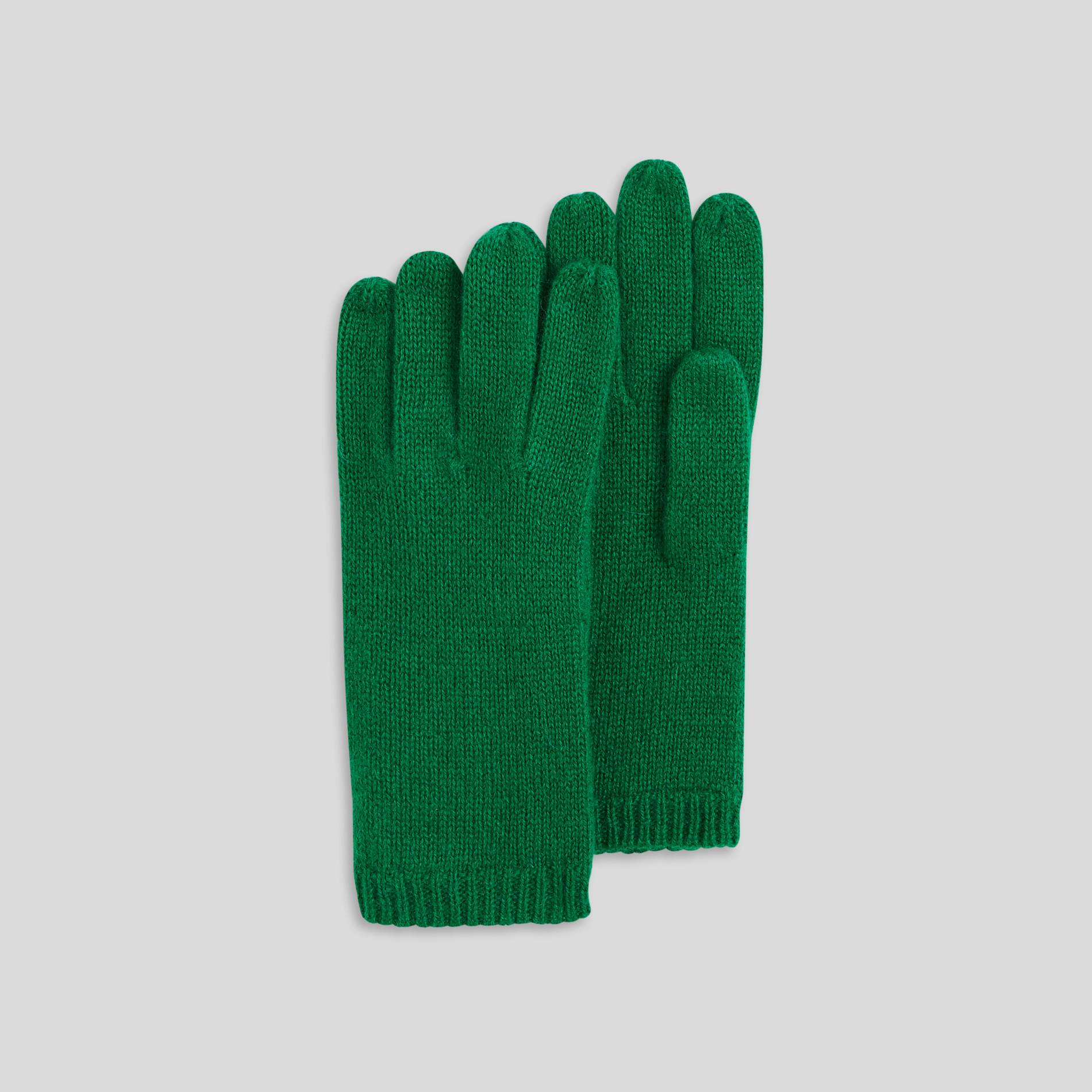 Gants en cachemire, Vert, large image number 0.0