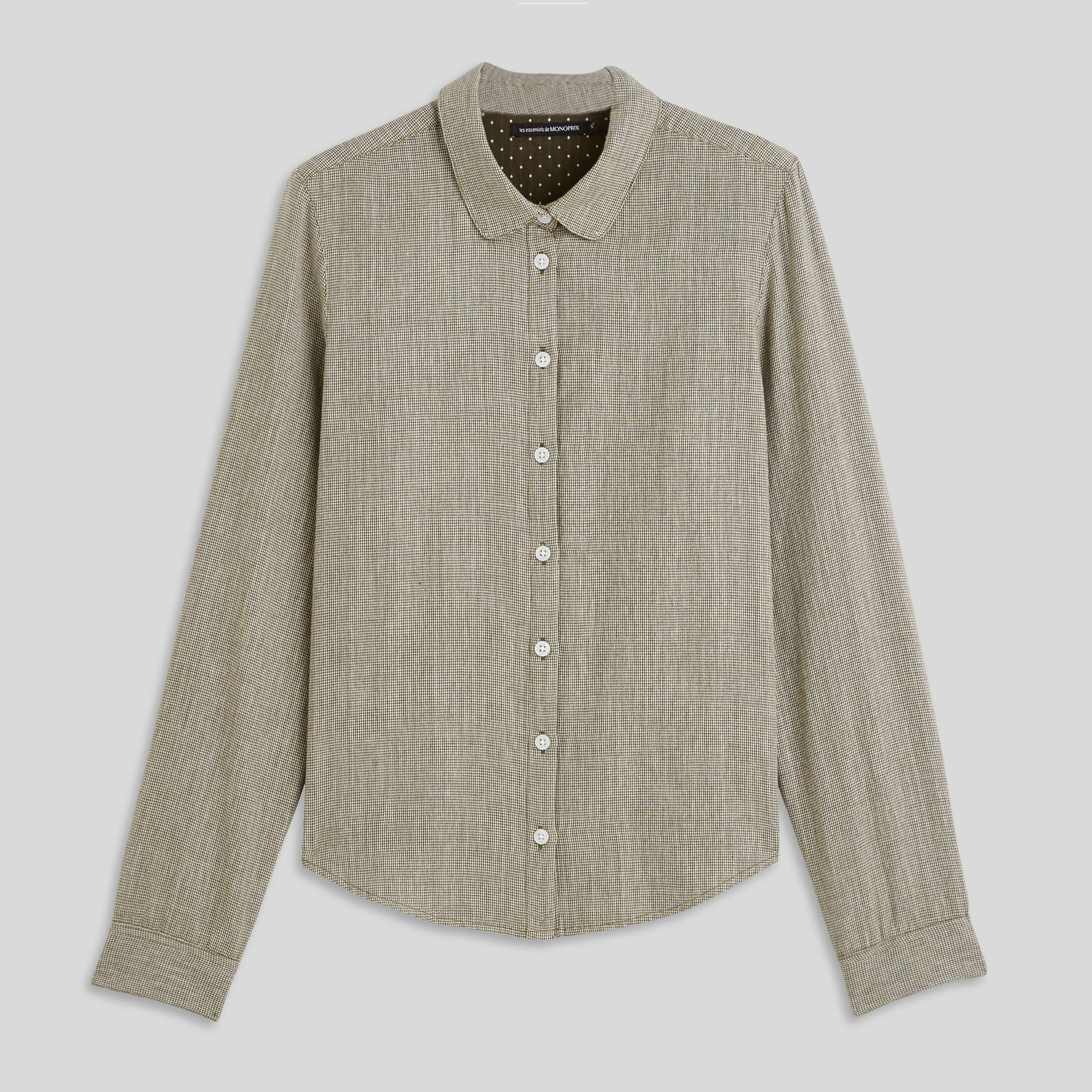 Chemise en coton BIO, Ecru, large image number 2.0