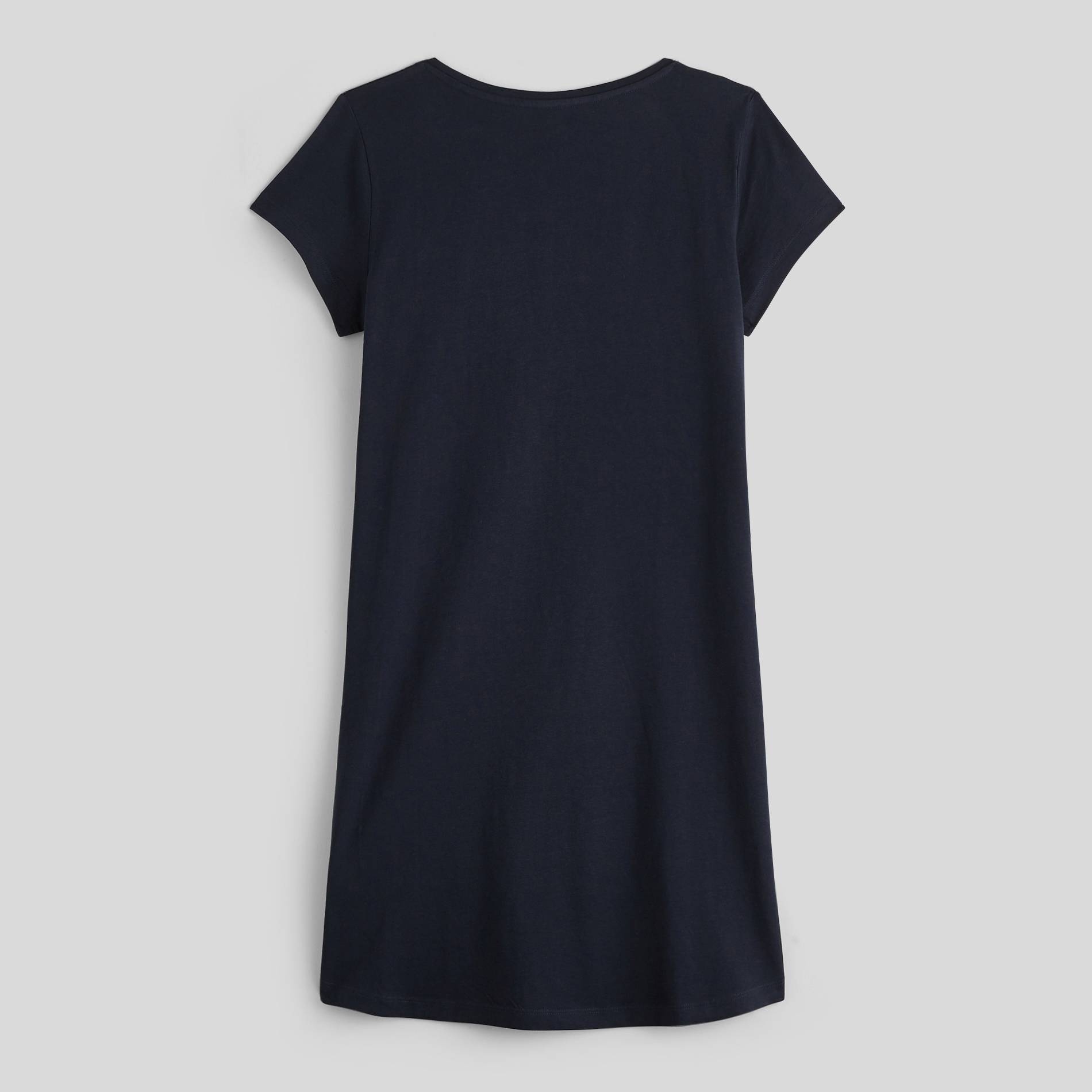 Chemise de nuit en coton BIO, Bleu marine, large image number 1
