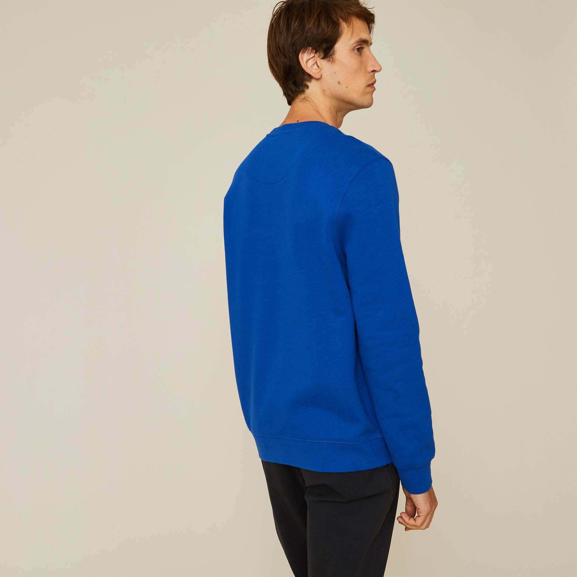 Sweat contenant du coton BIO, Indigo, large image number 1.0