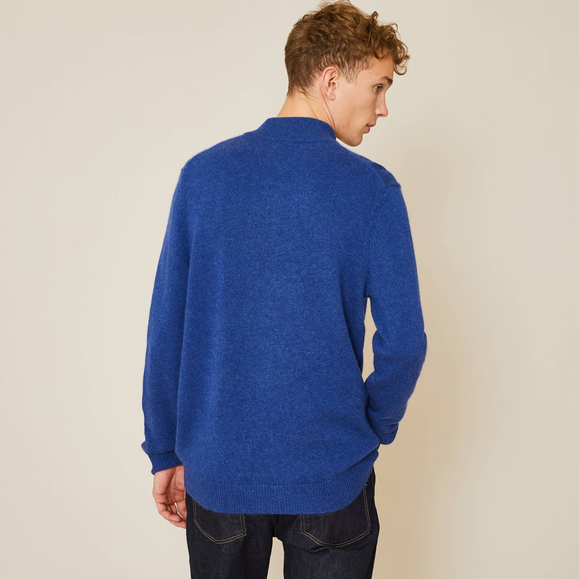 Pull en cachemire, Indigo, large image number 1.0