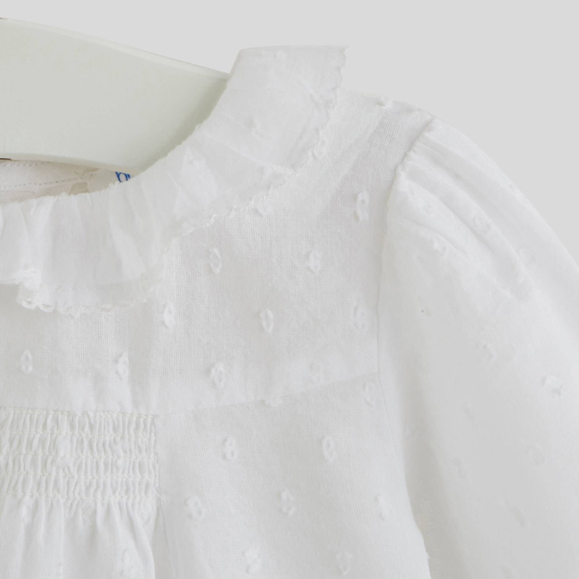 Blouse manche longue, Blanc, large image number 2