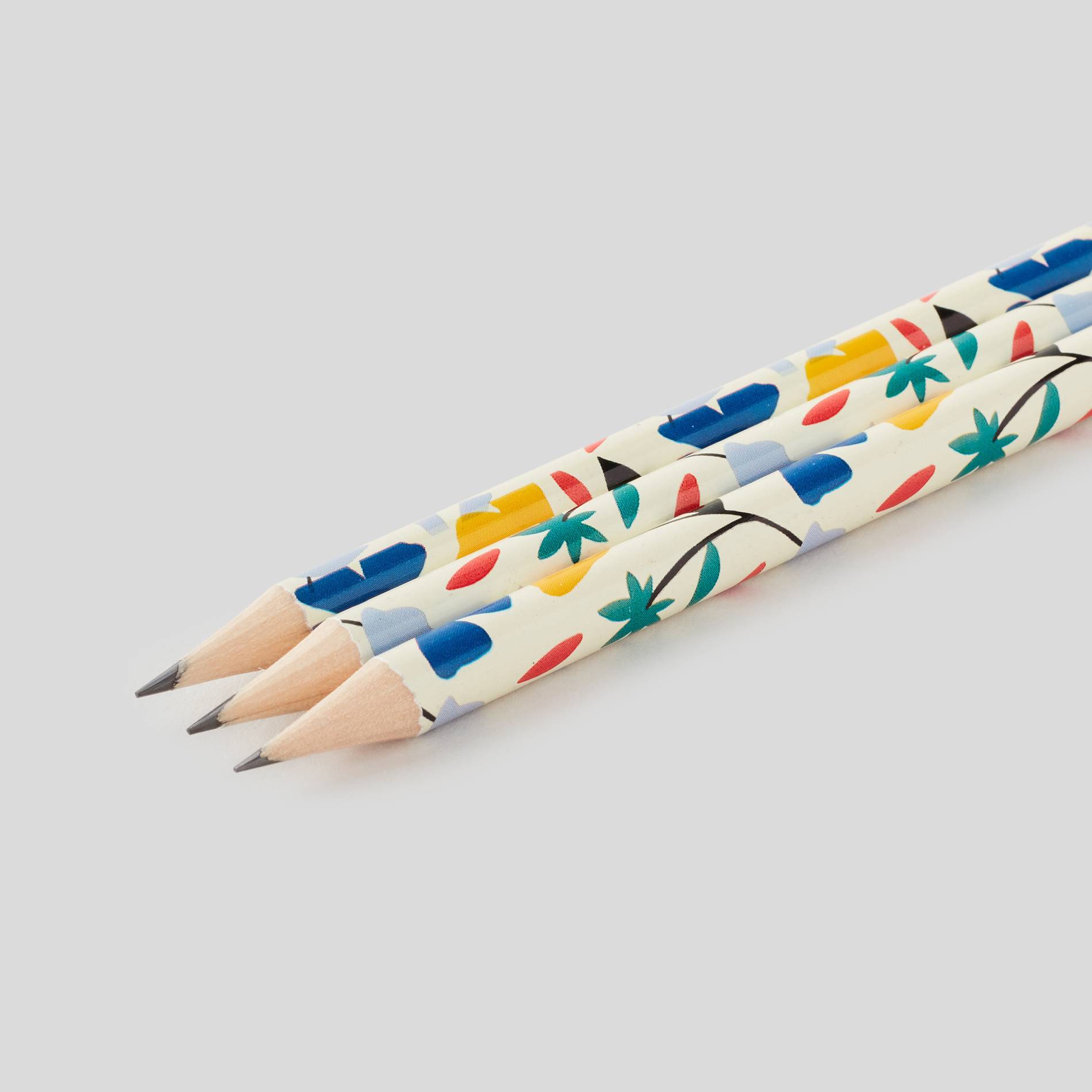 Lot de 3 crayons, Blanc, large image number 1