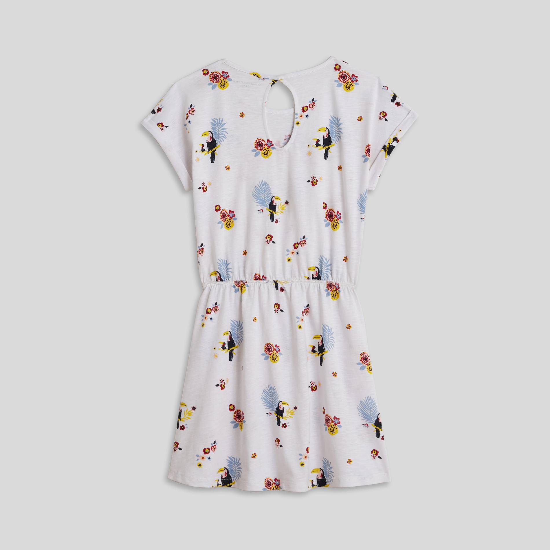 Robe imprimé en jersey, Blanc, large image number 2