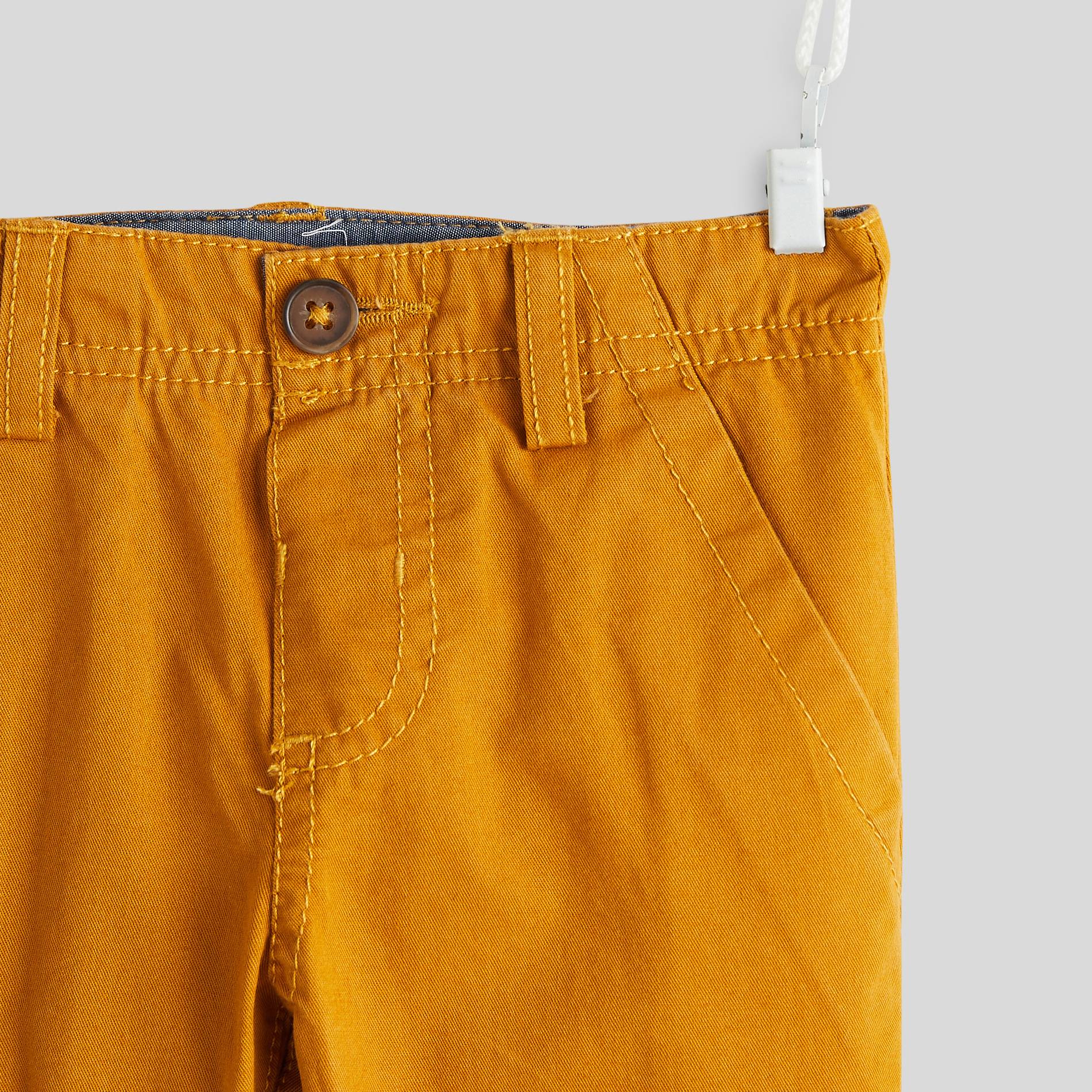 Pantalon twill doublé, Caramel, large image number 2