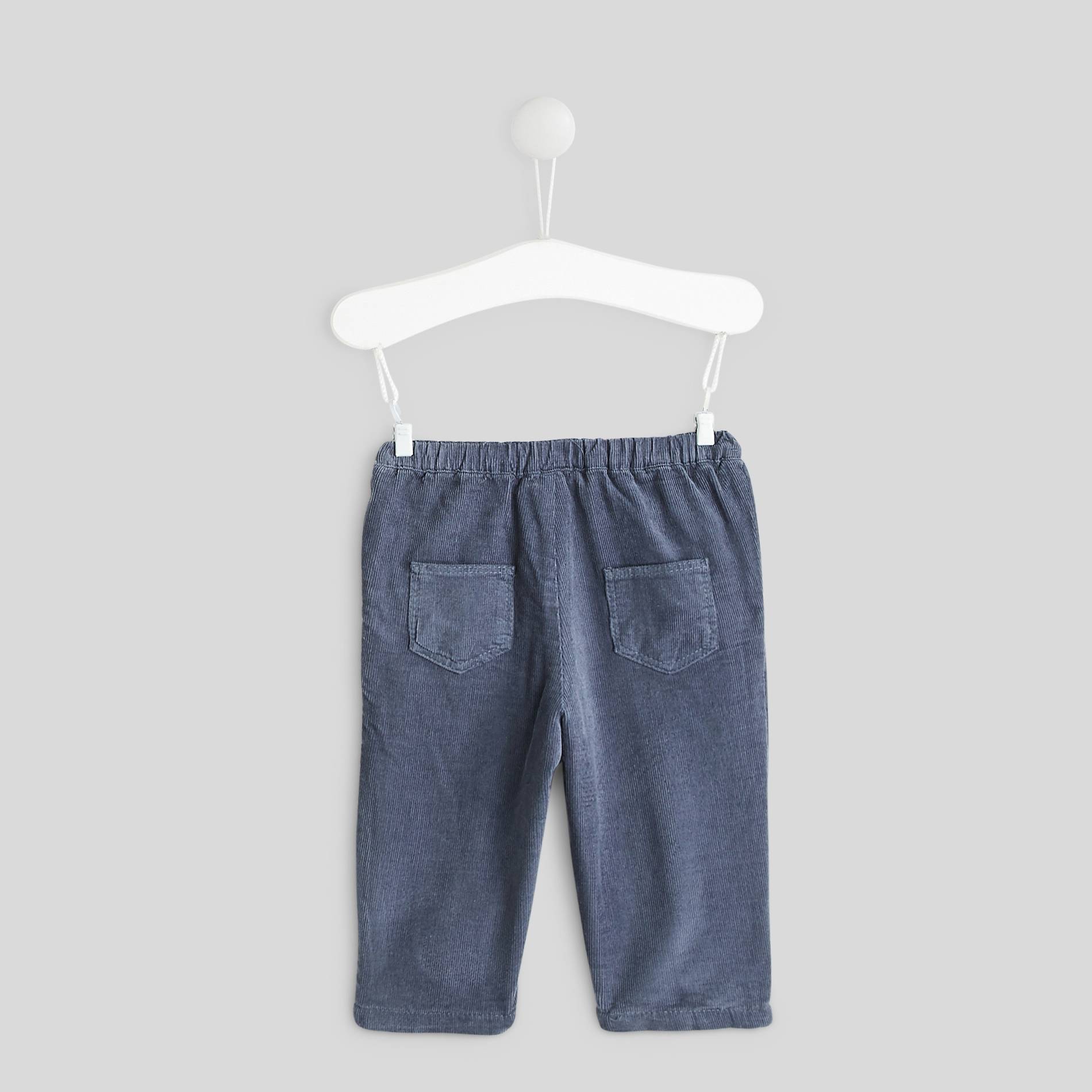 Pantalon en velours, Bleu gris, large image number 1