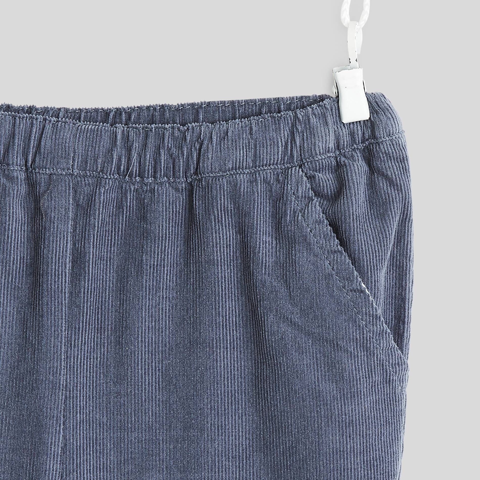 Pantalon en velours, Bleu gris, large image number 2