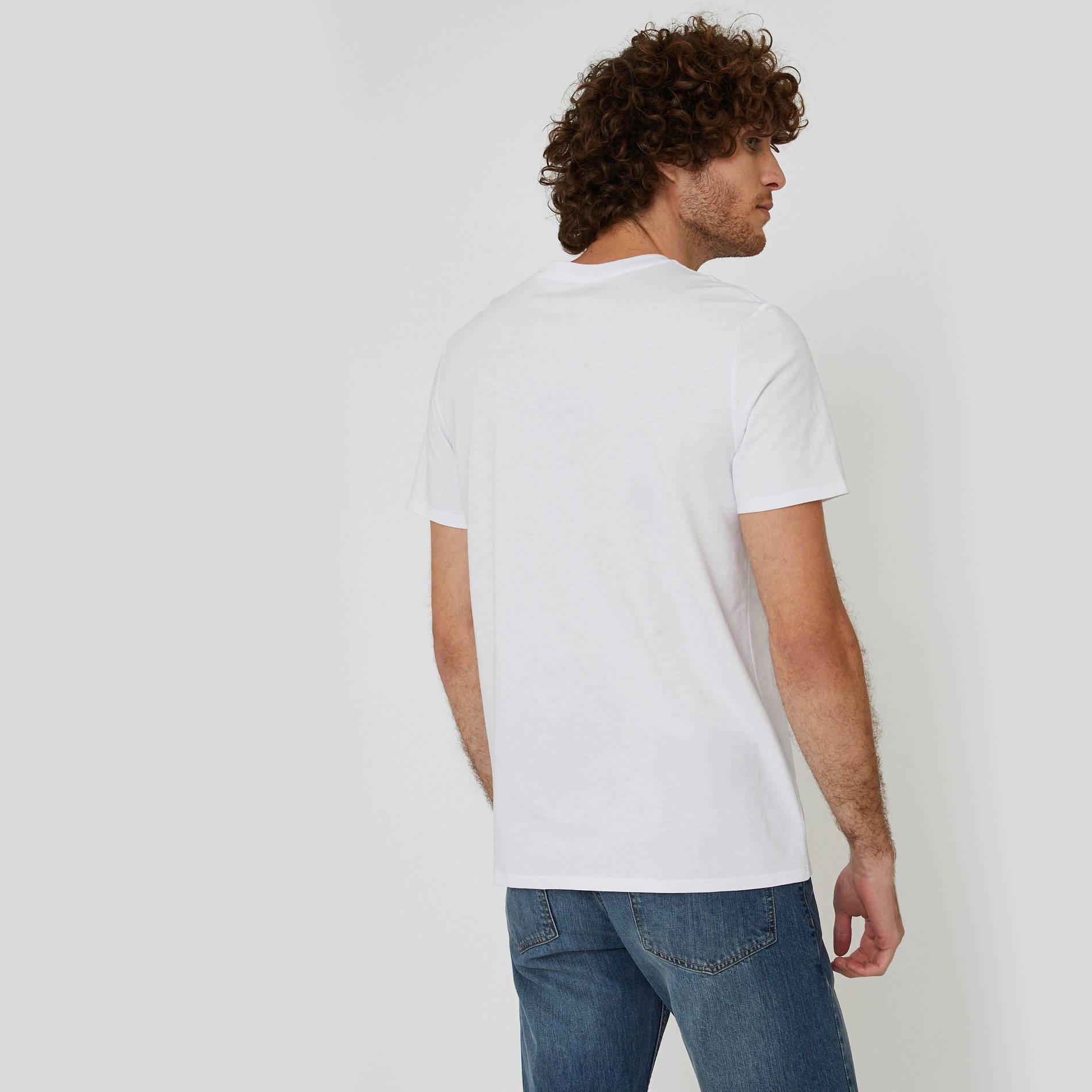 T-shirt à message en coton BIO, Blanc, large image number 1