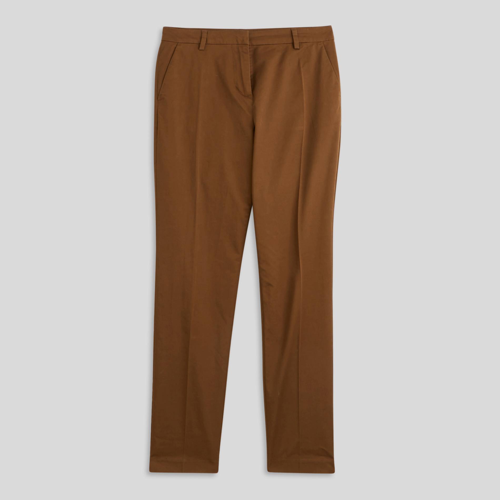 Pantalon droit 7/8, Camel, large image number 2.0
