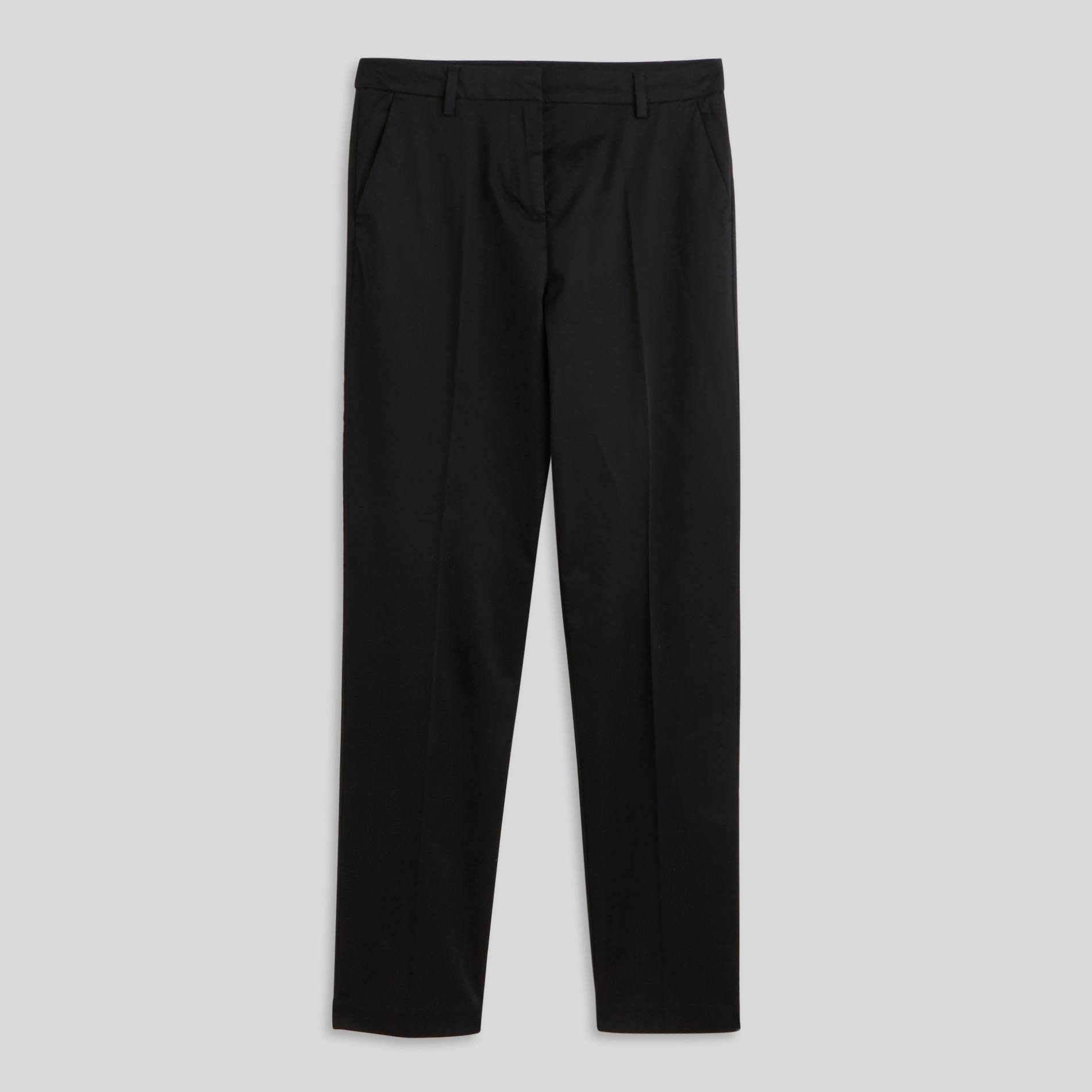 Pantalon droit 7/8, Noir, large image number 2