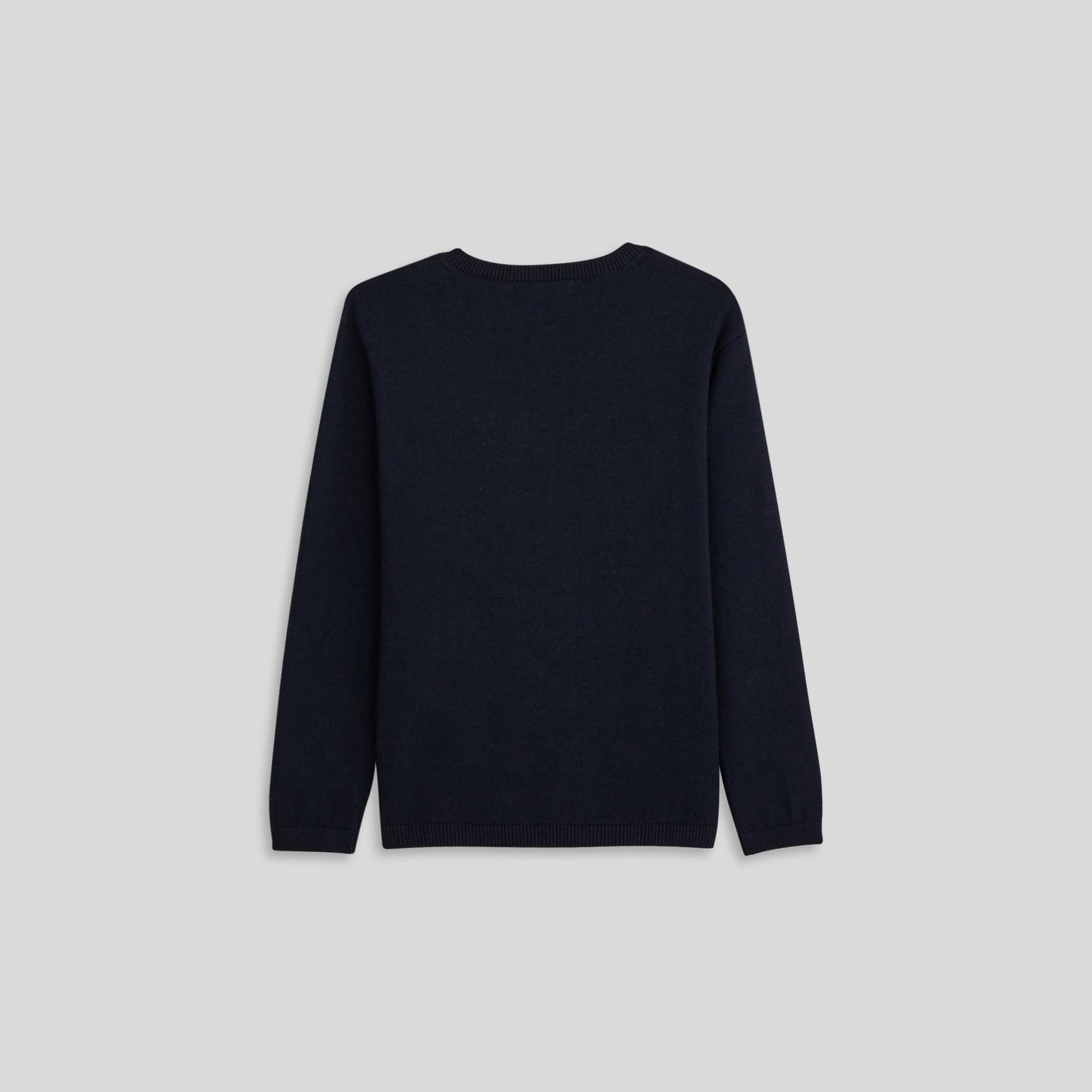 Pull sequins magiques, Bleu marine, large image number 1
