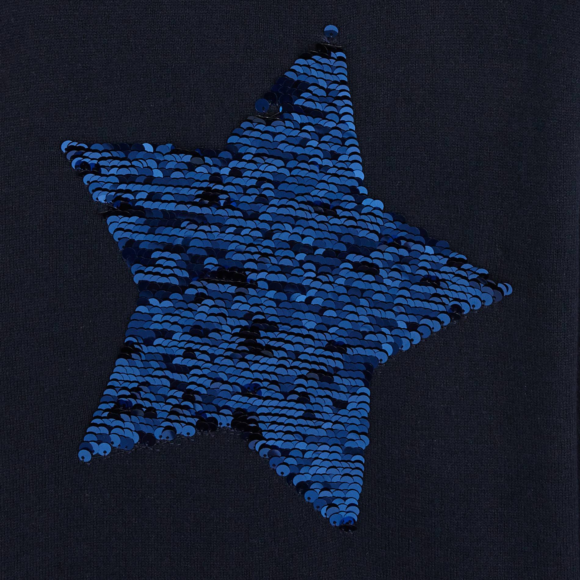 Pull sequins magiques, Bleu marine, large image number 2