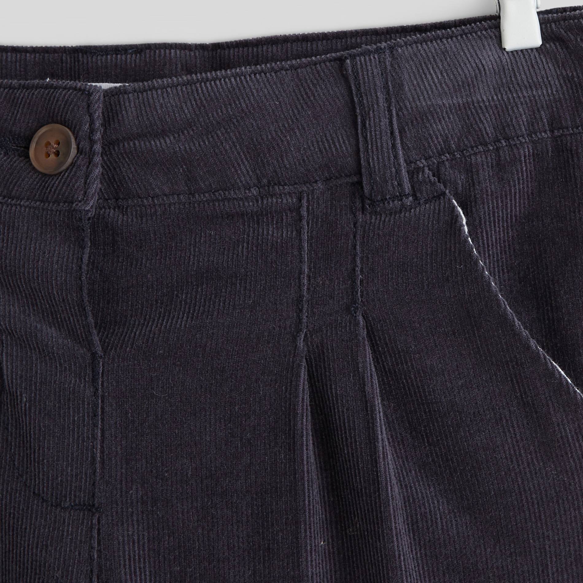 Pantalon en velours, Bleu marine, large image number 2