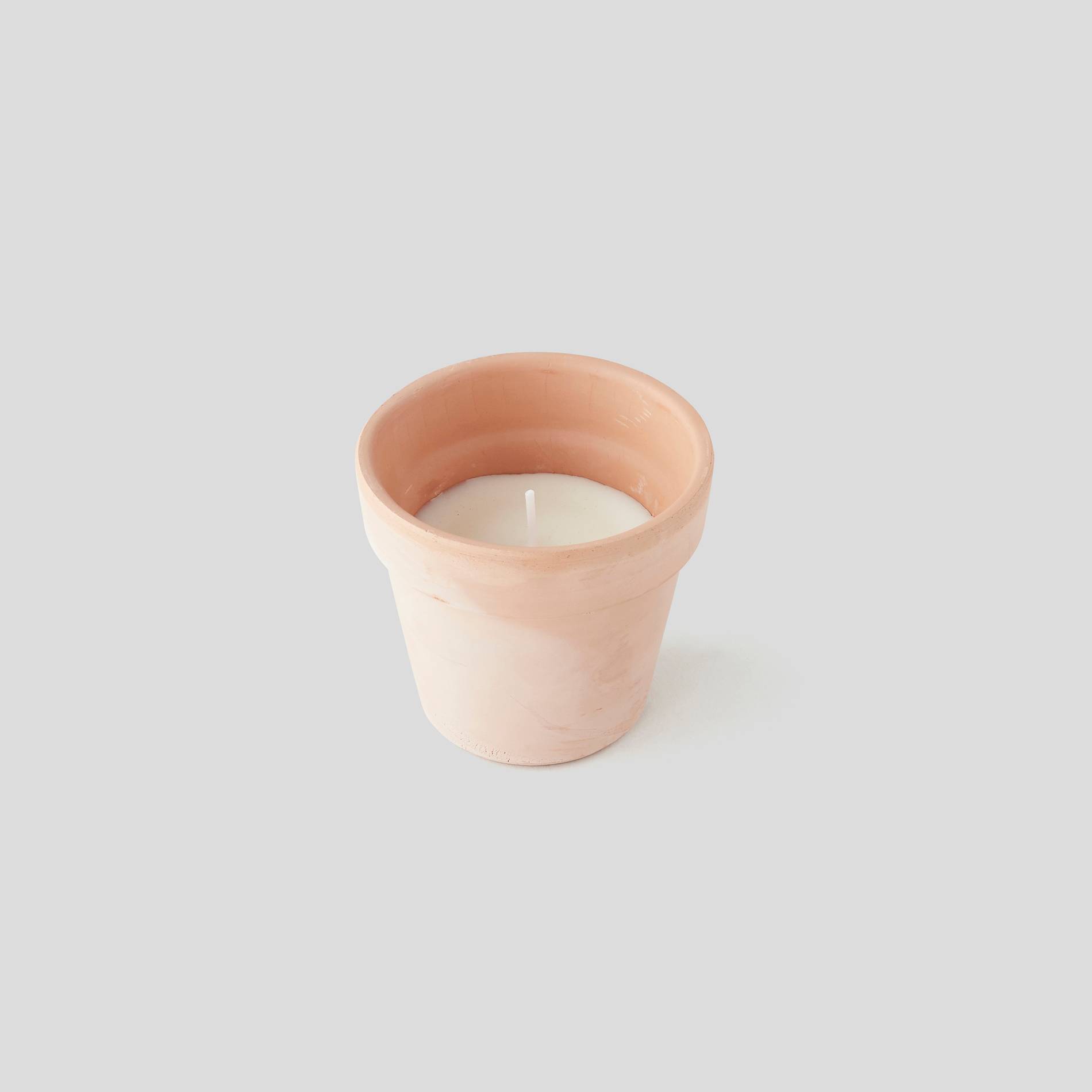 Bougie en pot, Jaune clair, large image number 0