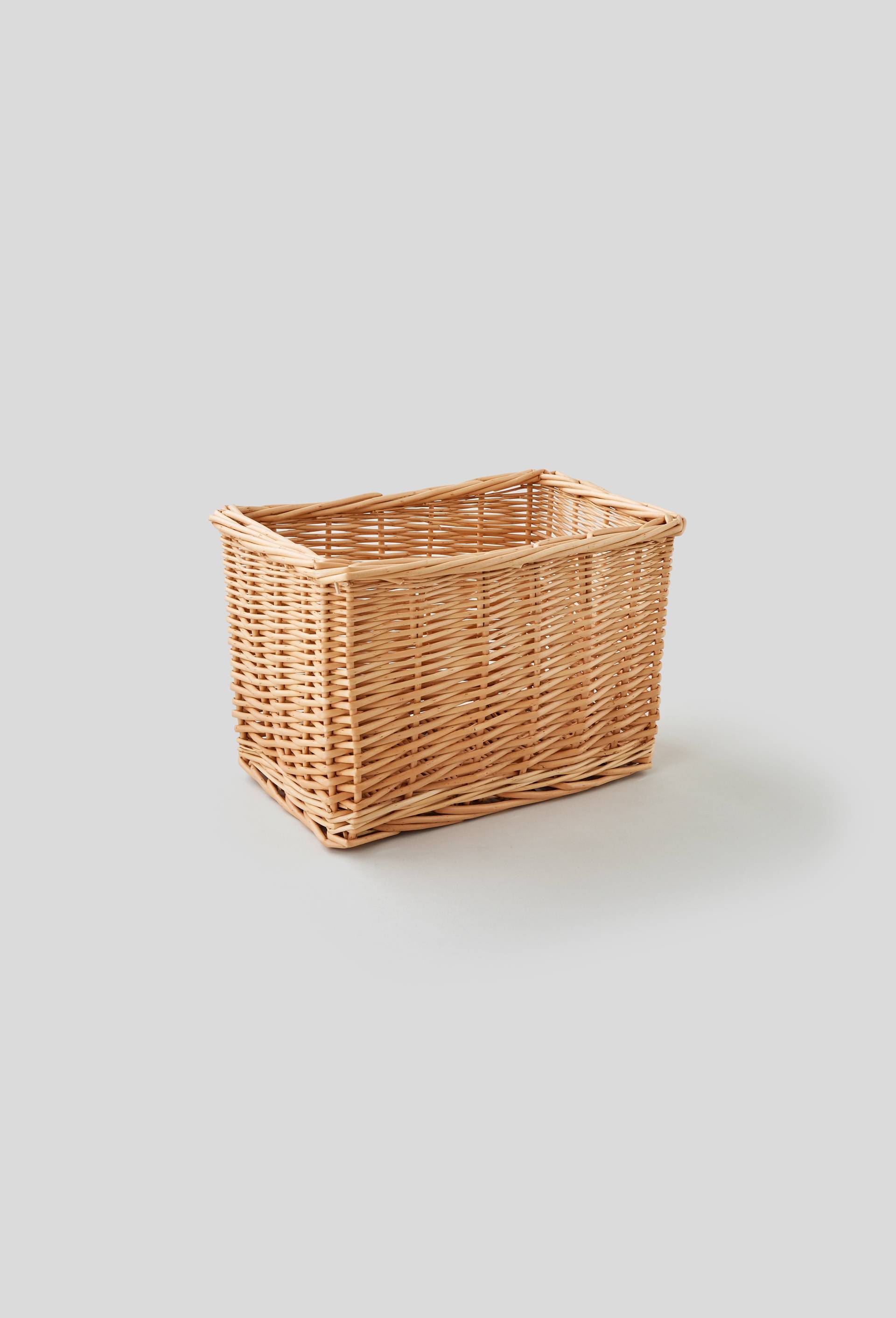 Rangement rectangle en rotin, Beige clair, large image number 0