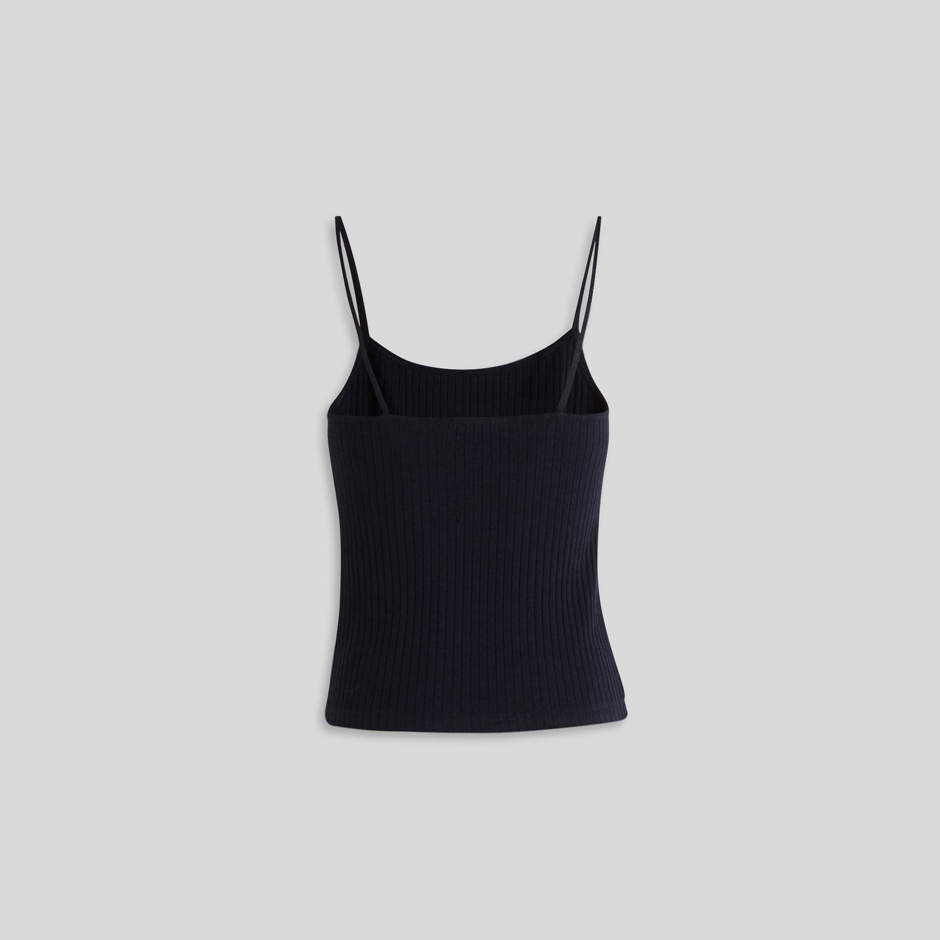Top côtelé jersey, Bleu marine, large image number 1