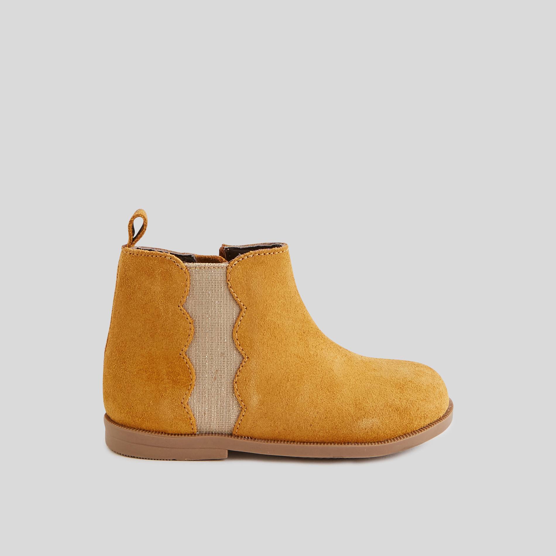 Bottines en cuir, Brun clair, large image number 0
