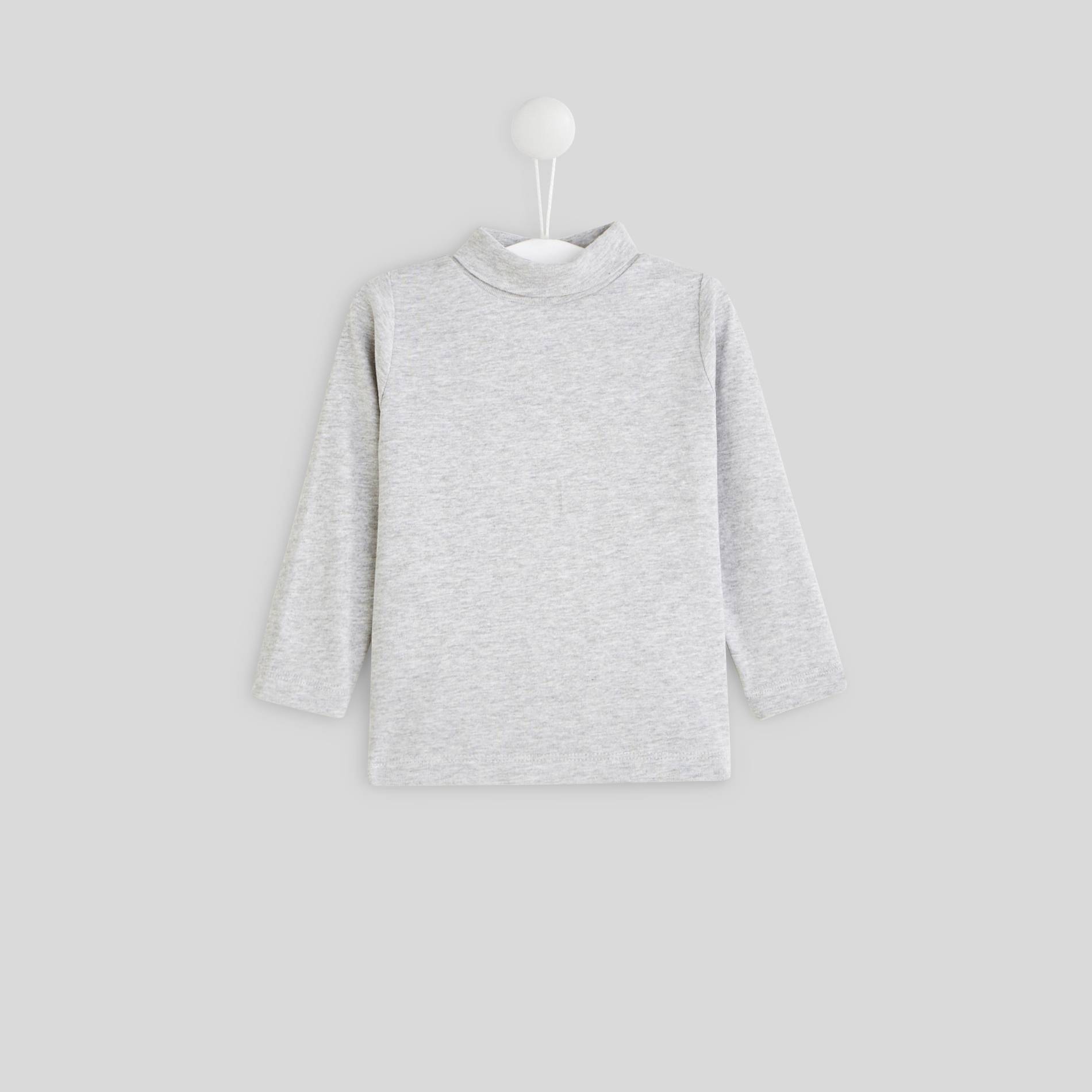 Pull en coton BIO, Gris clair, large image number 0.0