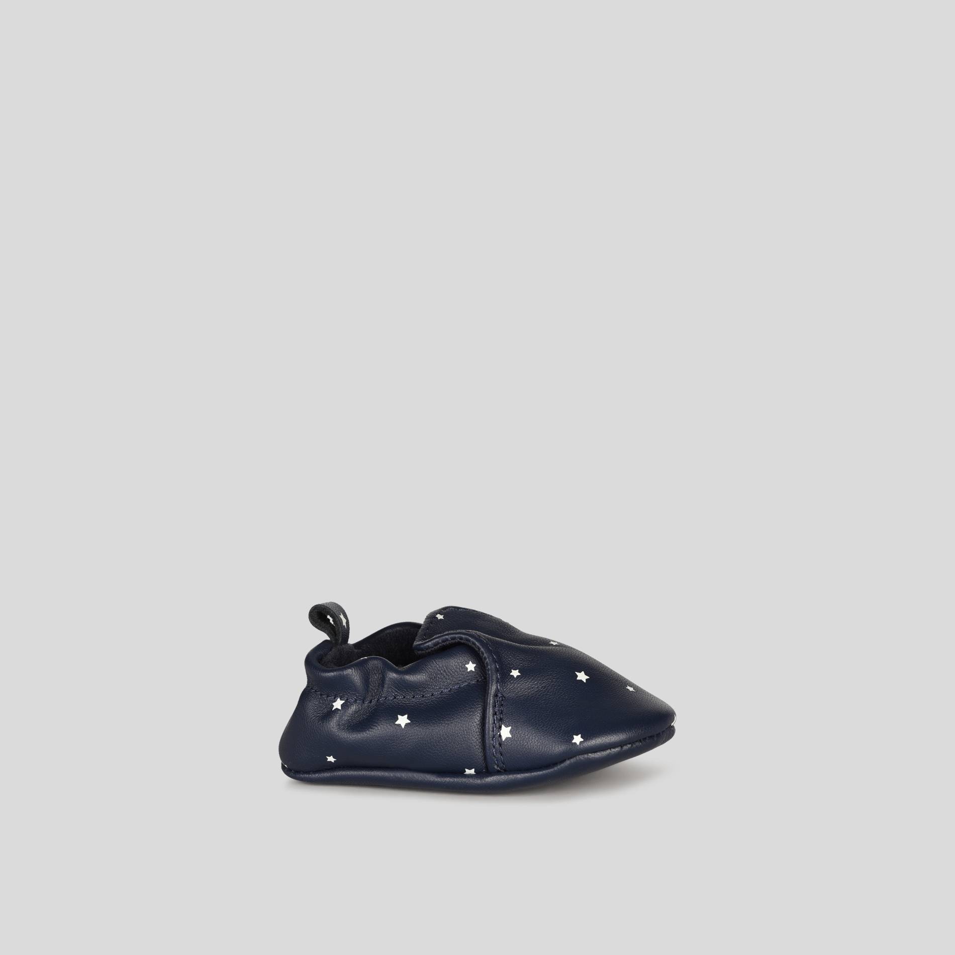 Chaussons en cuir, Bleu clair, large image number 0
