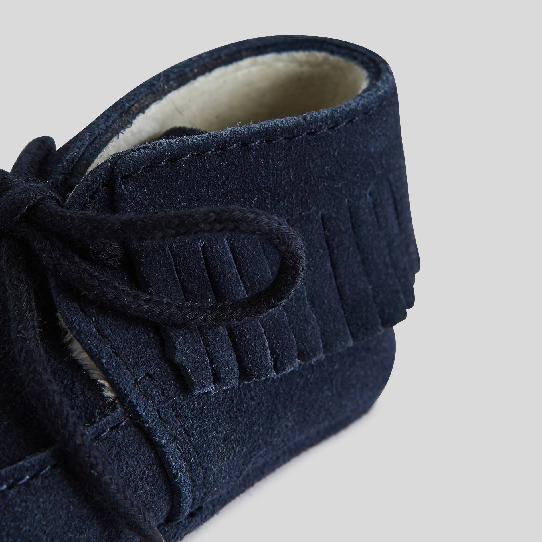 Chaussures en cuir, Bleu marine, large image number 2