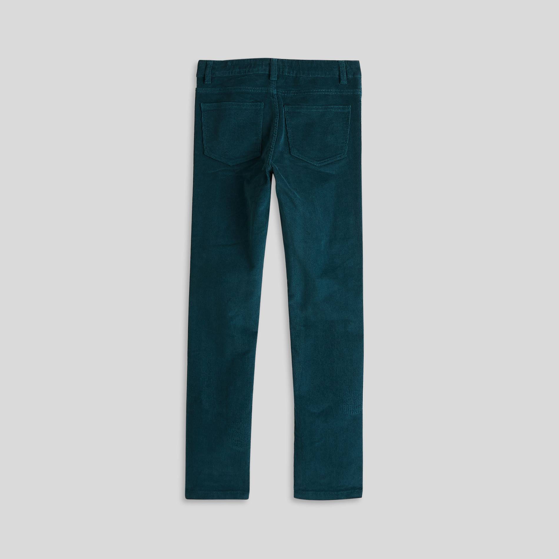 Pantalon en velours, Bleu canard, large image number 1.0