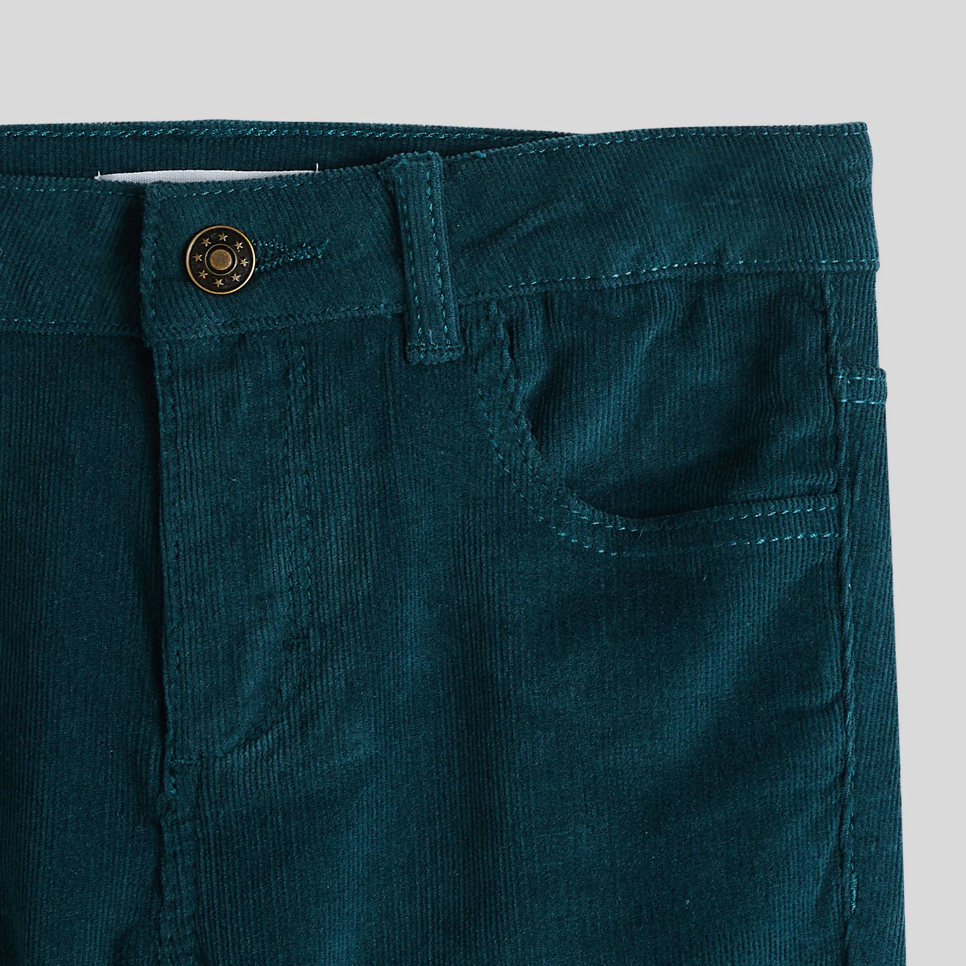 Pantalon en velours, Bleu canard, large image number 2.0
