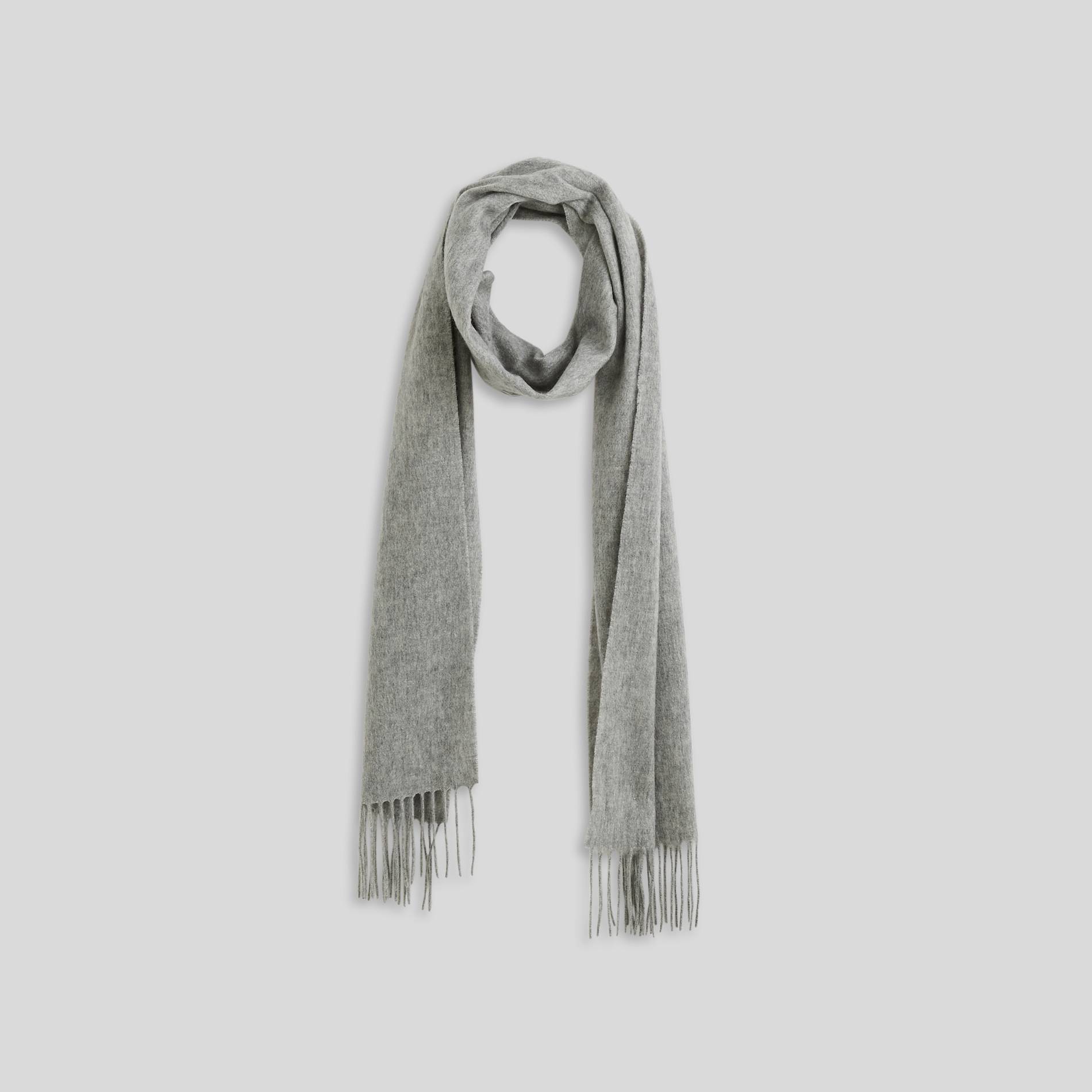 Echarpe tissée en cachemire, Gris moyen, large image number 0