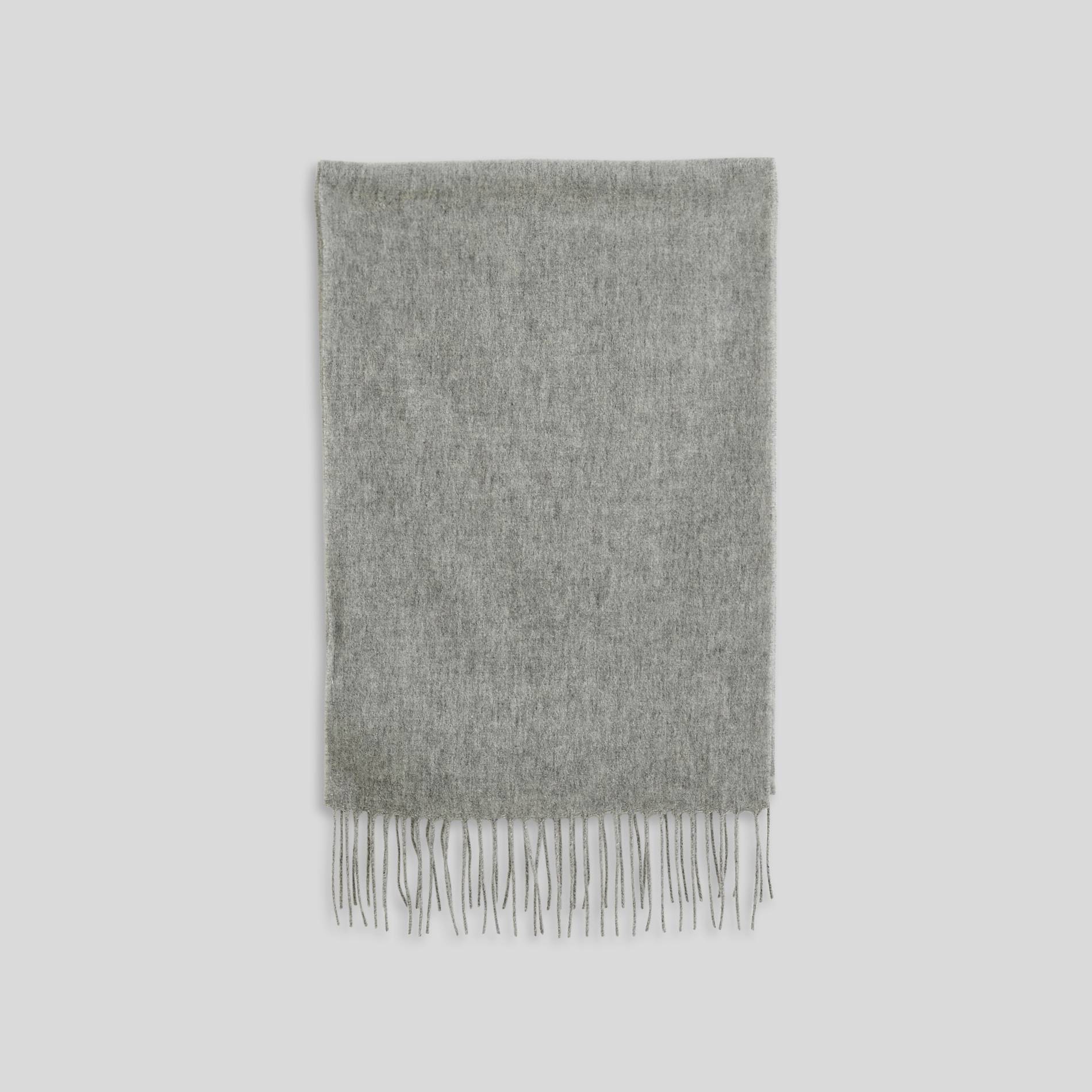Echarpe tissée en cachemire, Gris moyen, large image number 1
