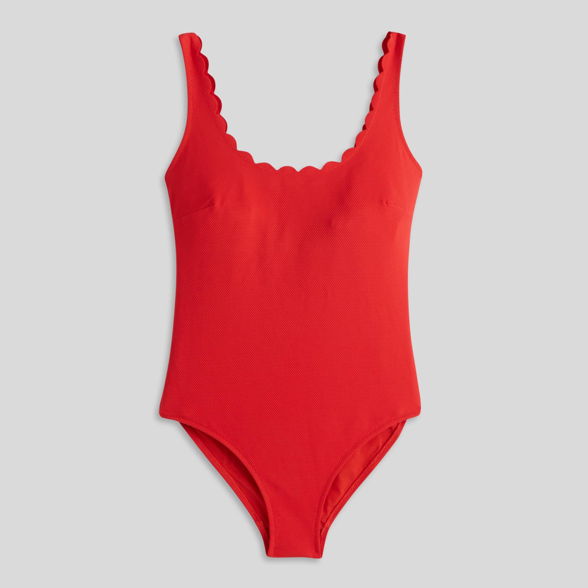 Maillot de bain 1 pi&egrave;ce, Carmin, large image number 2.0