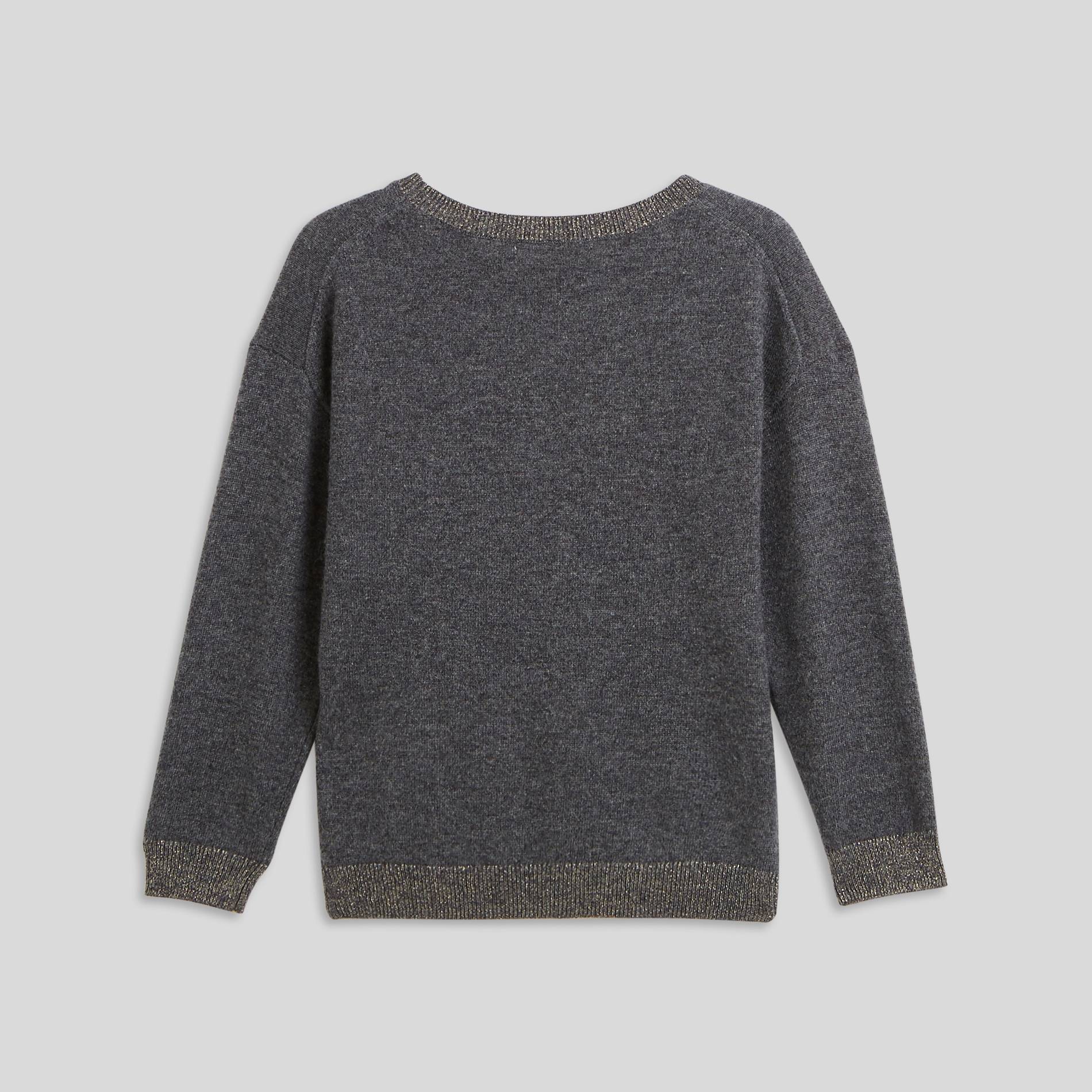 Pull en cachemire, Gris foncé, large image number 2.0
