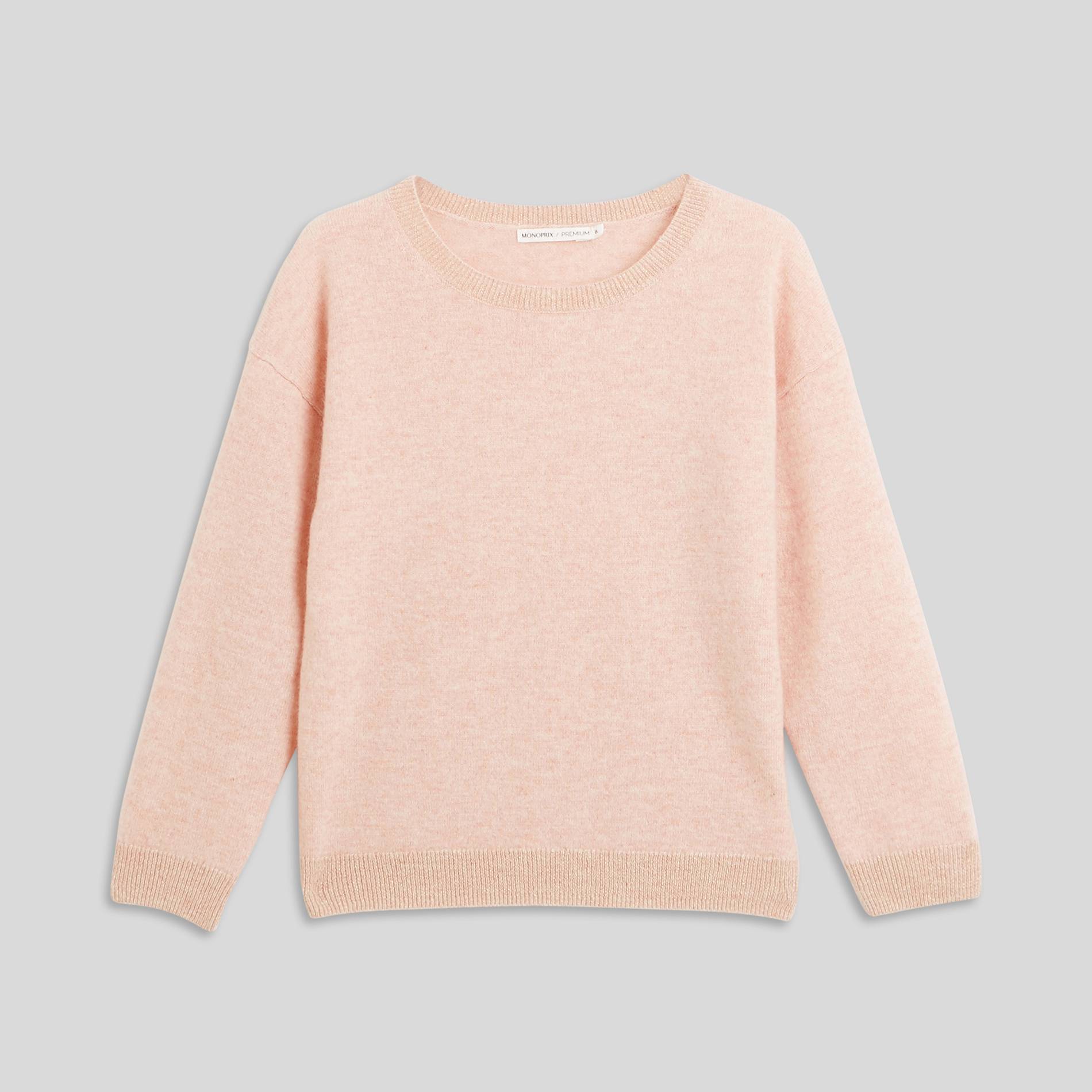 Pull en cachemire, Rose pâle, large image number 1