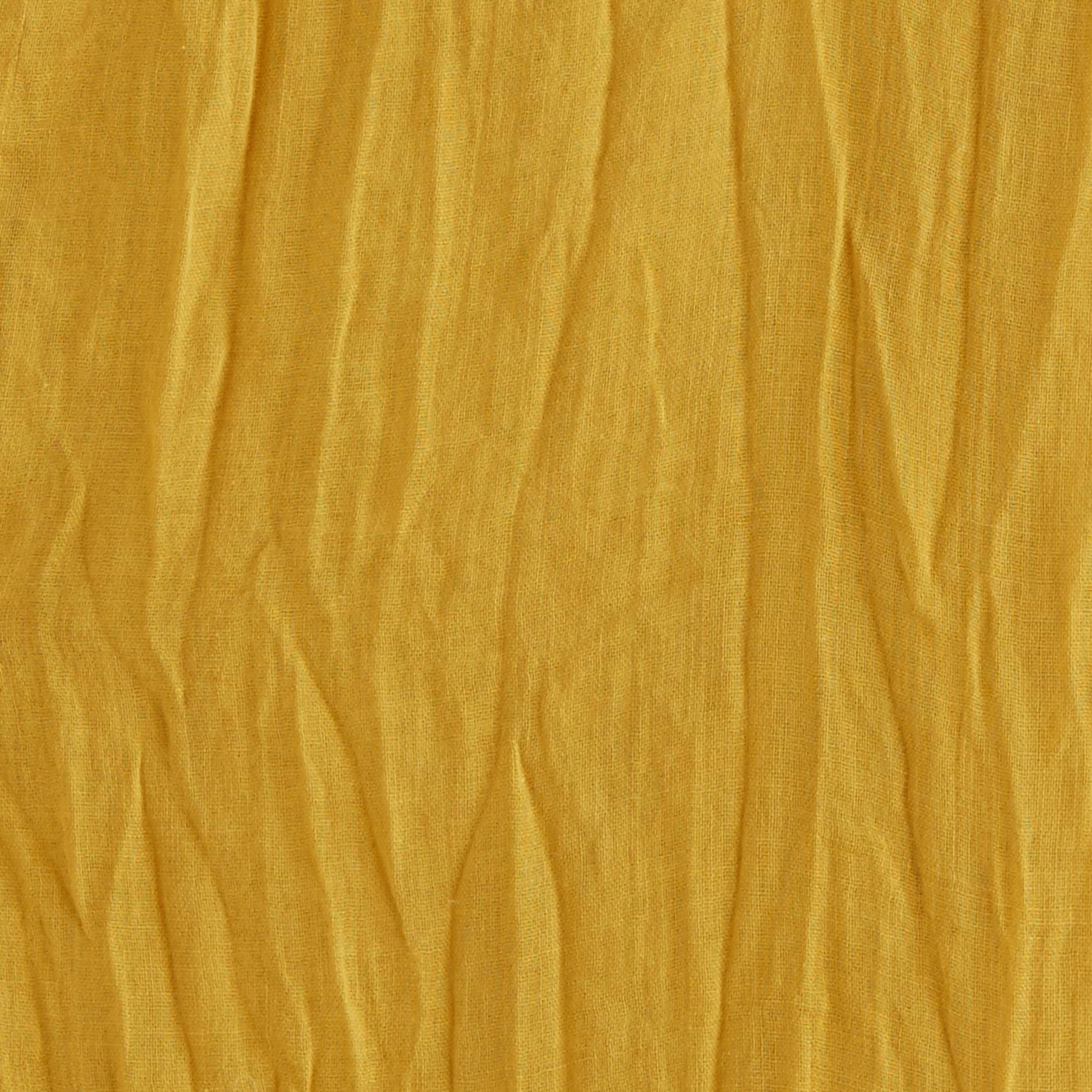Etole en coton BIO froissée, Caramel, large image number 2