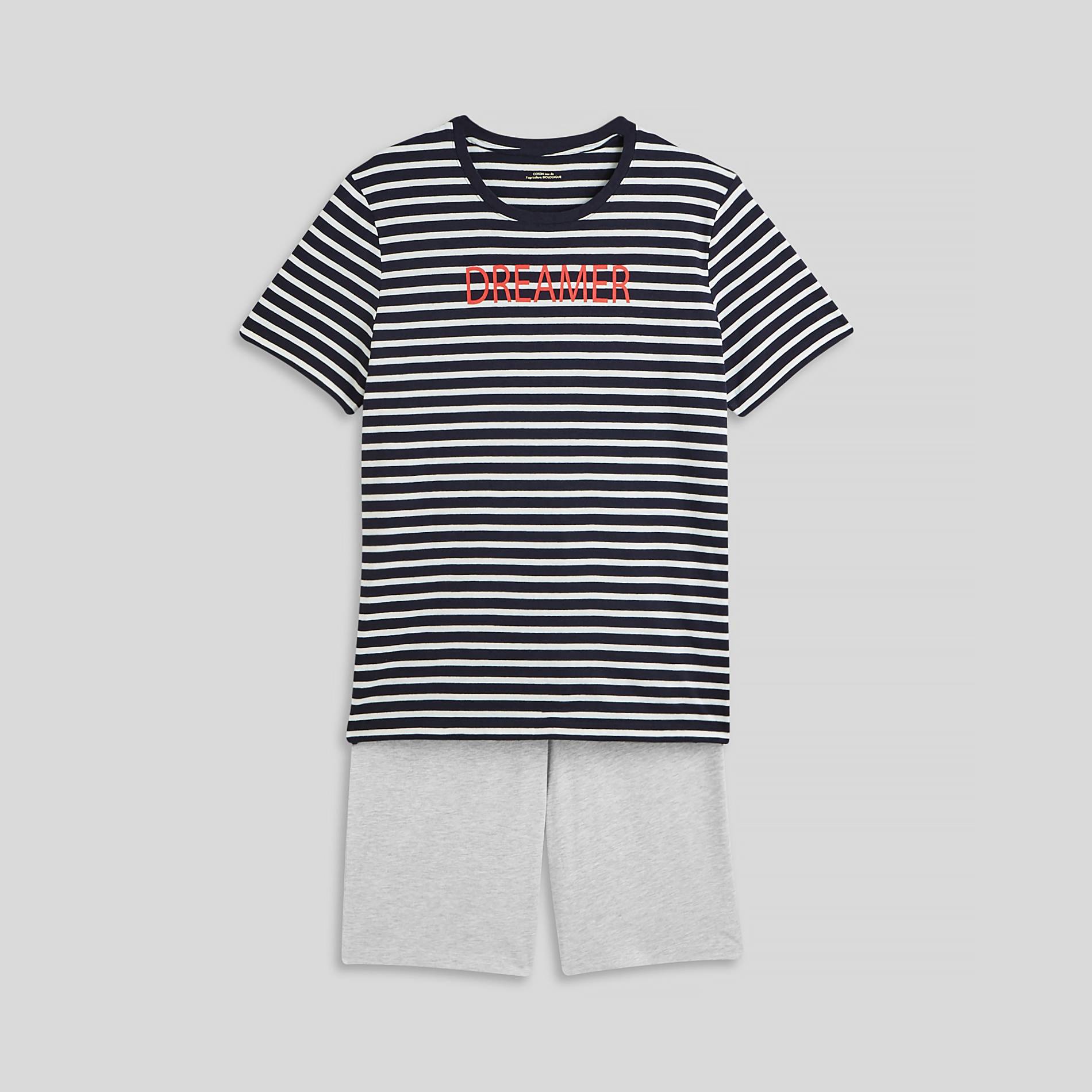Ensemble t-shirt et short, Bleu marine, large image number 2