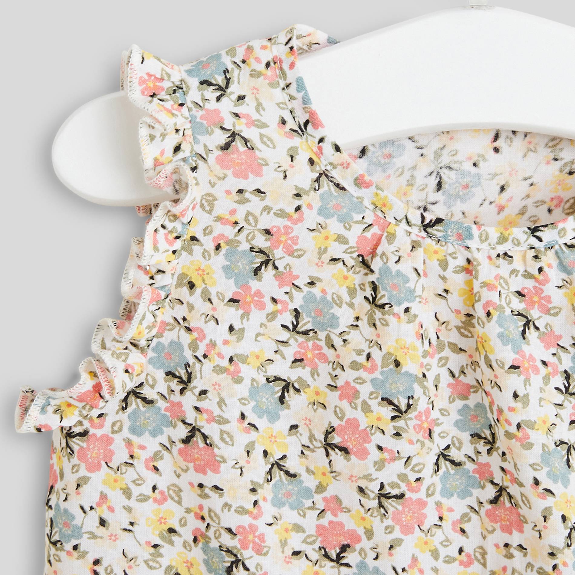 Blouse manches courtes imprimée, Blanc, large image number 2