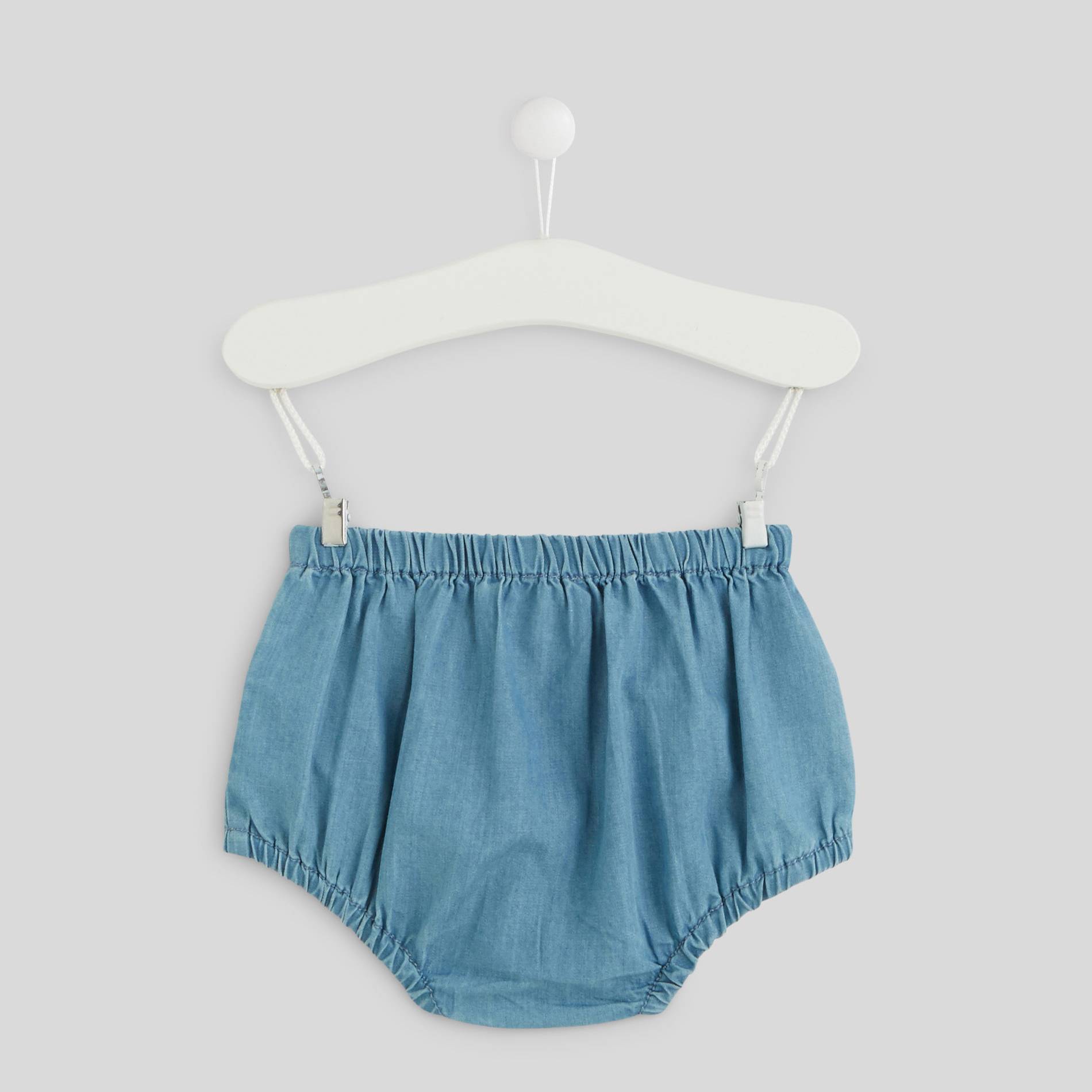 Bloomer en Chambray, Bleu gris, large image number 1