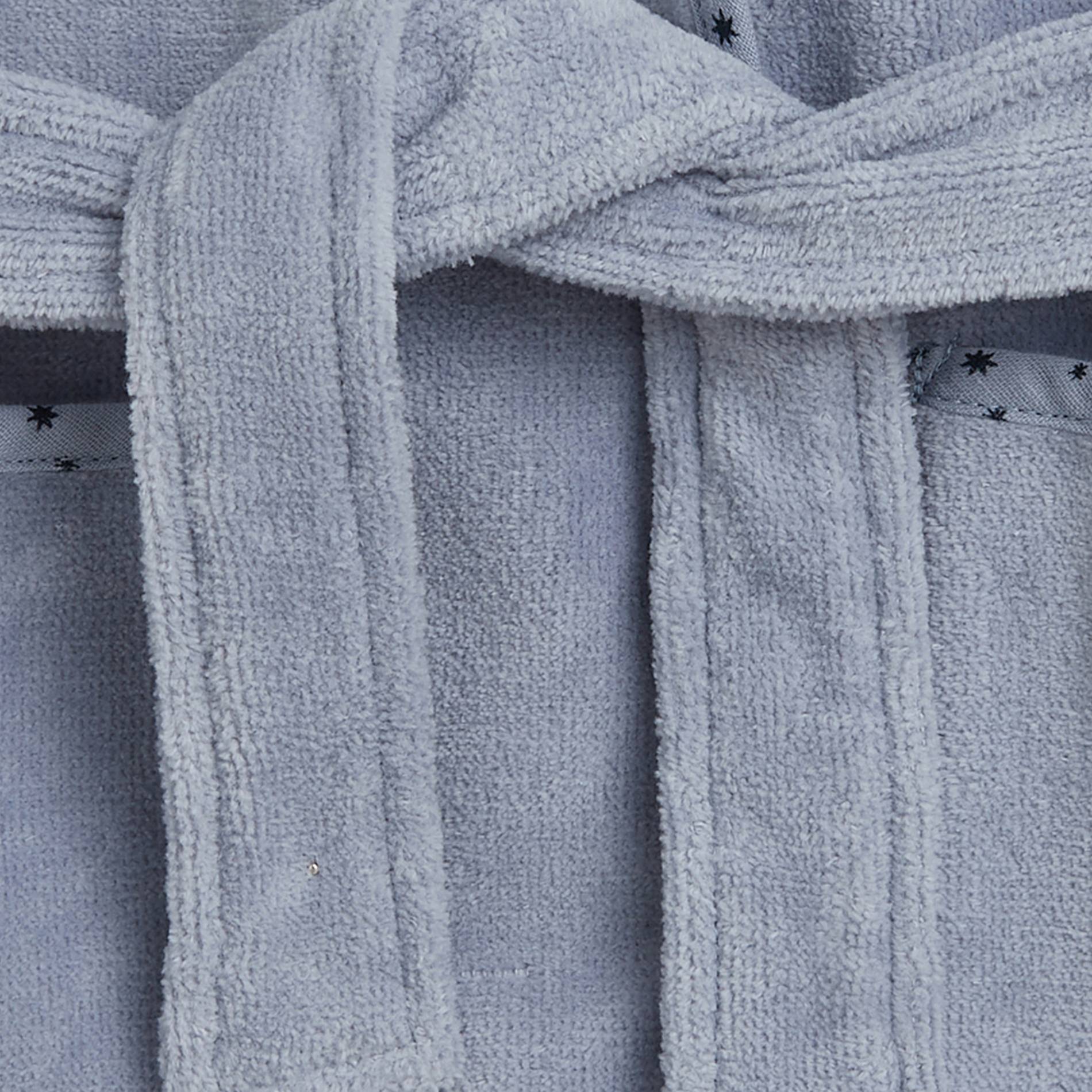 Peignoir brodé, Bleu gris, large image number 2.0