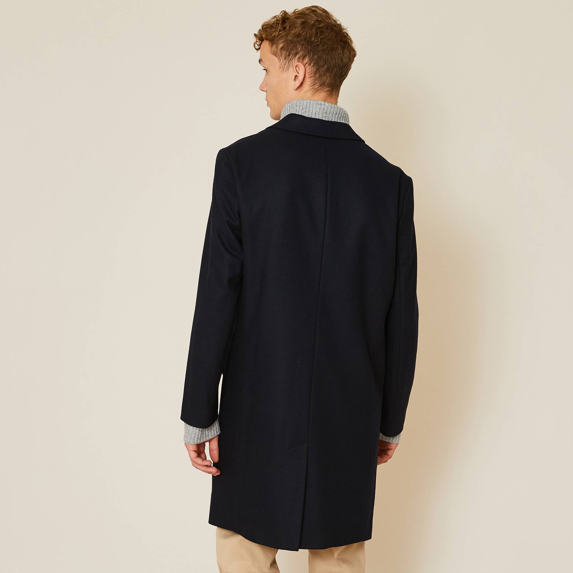 Manteau en laine, Bleu marine, large image number 1