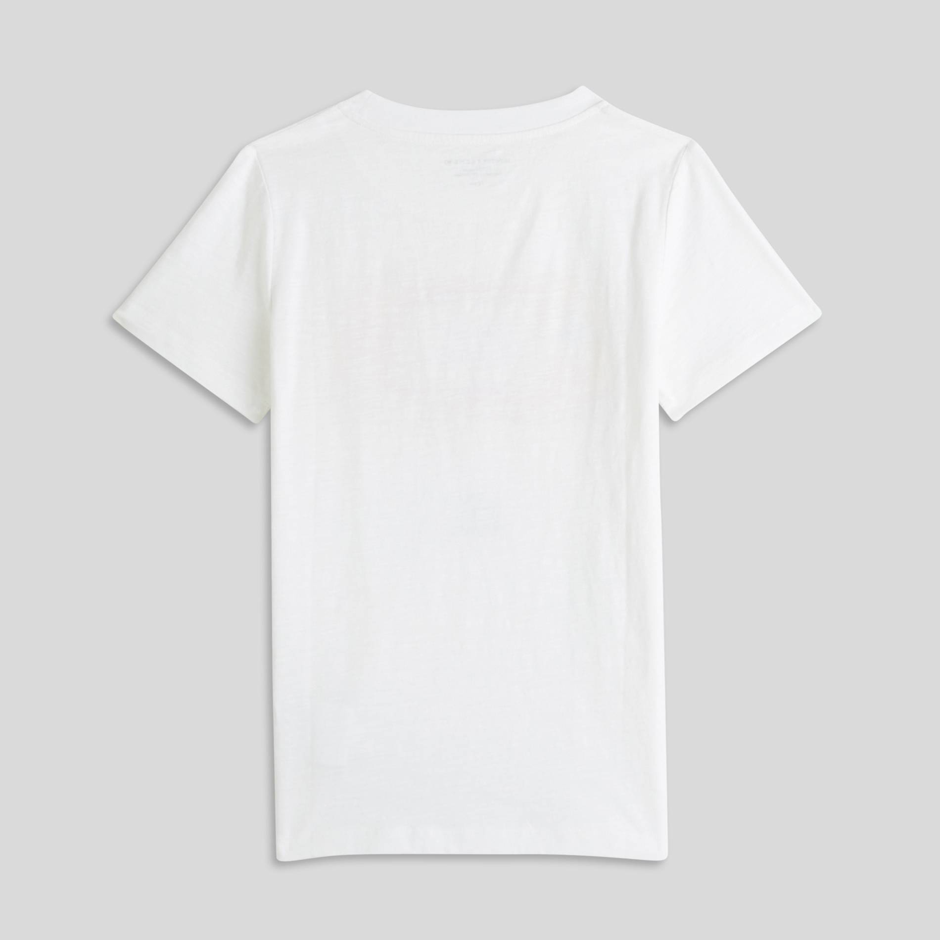 T-shirt manches courtes en coton BIO, Blanc, large image number 1.0