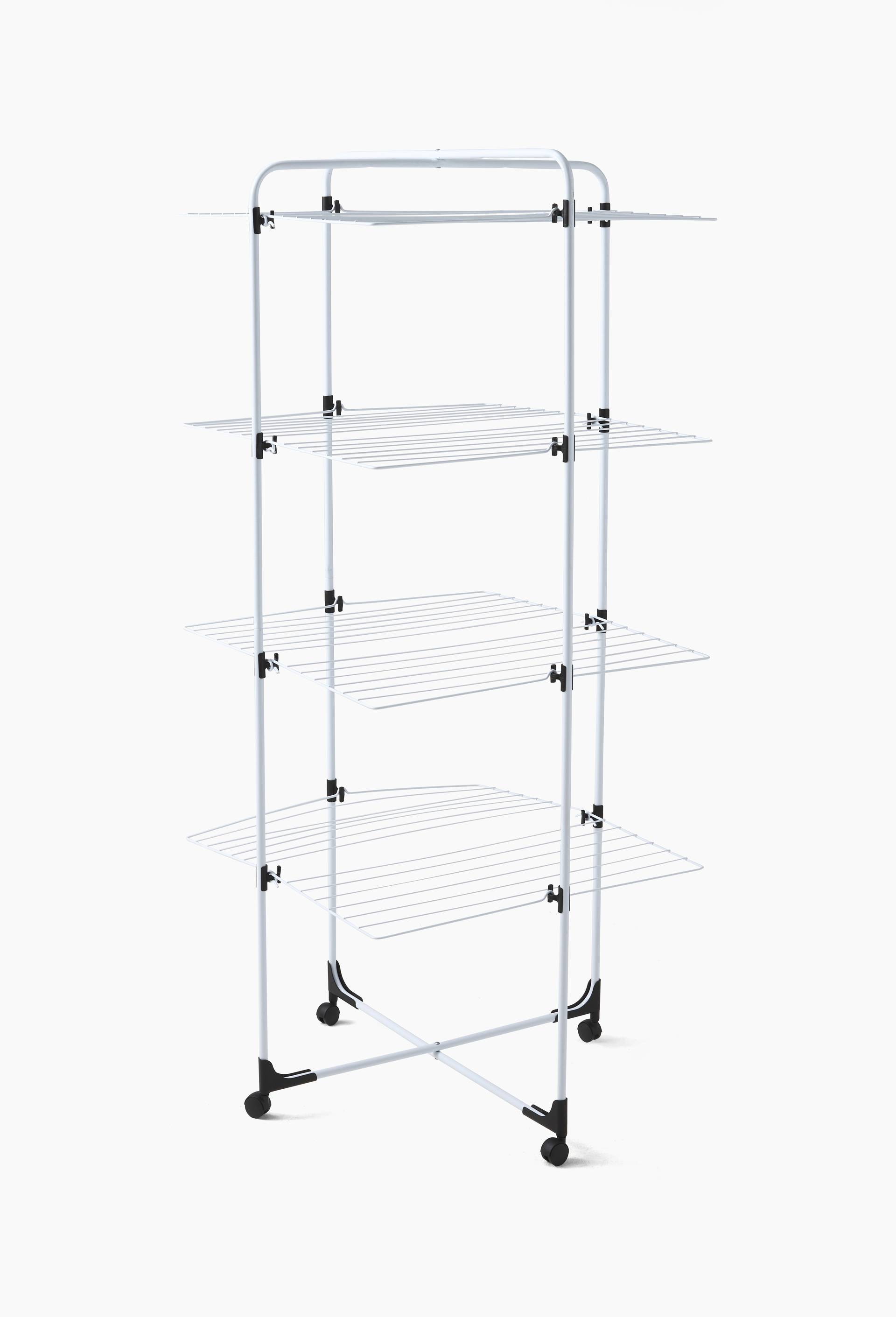 S&eacute;choir tour 40m, 152x70x2.5cm, en plastique, Blanc, large image number 0.0