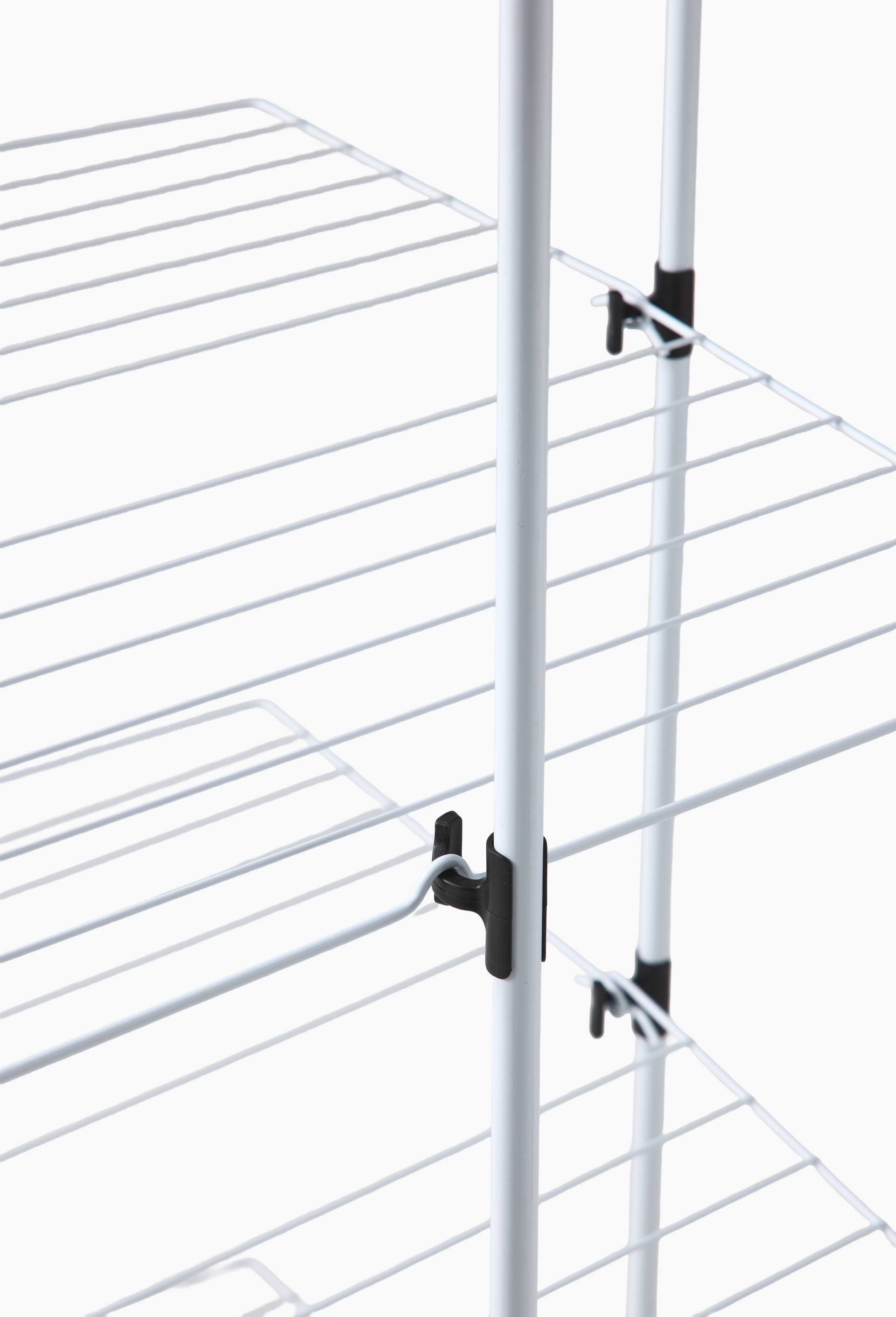 S&eacute;choir tour 40m, 152x70x2.5cm, en plastique, Blanc, large image number 1