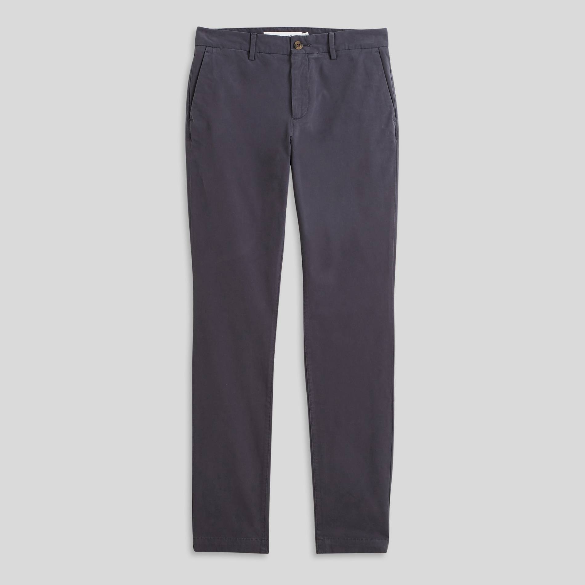 Pantalon chino coupe slim en coton BIO, Bleu marine, large image number 2