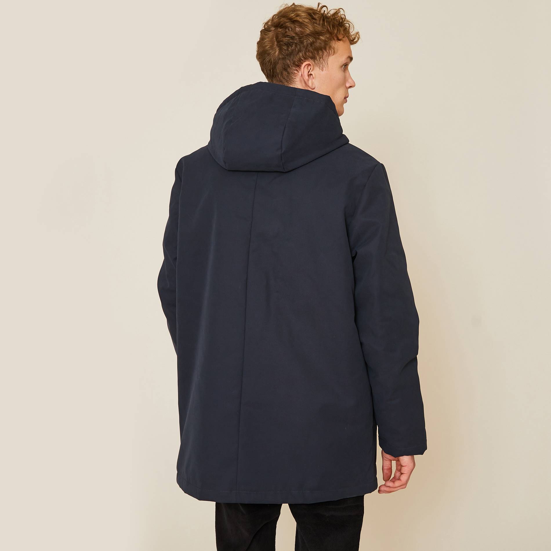 Parka à capuche, Bleu marine, large image number 1