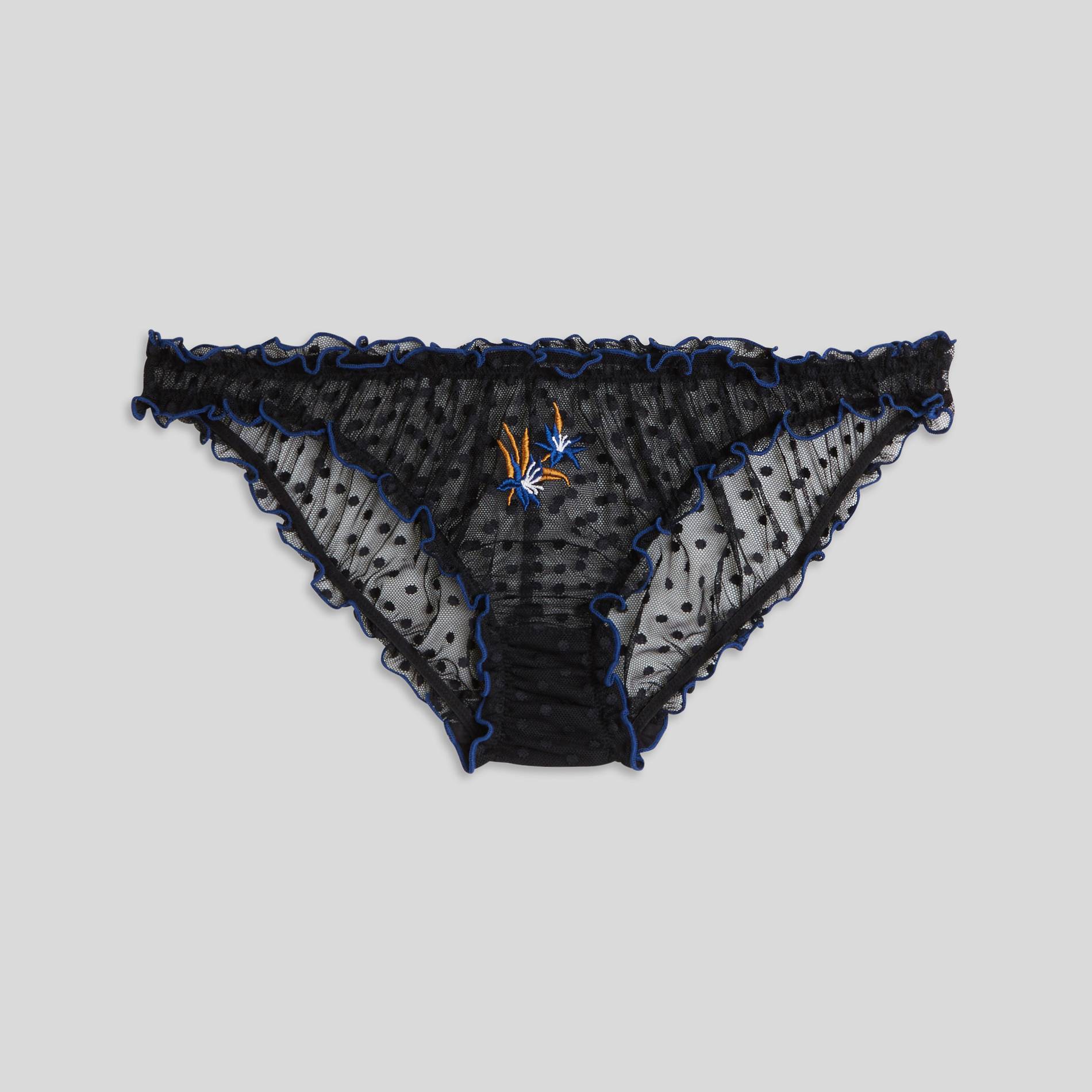 Culotte froufrous, Noir, large image number 0