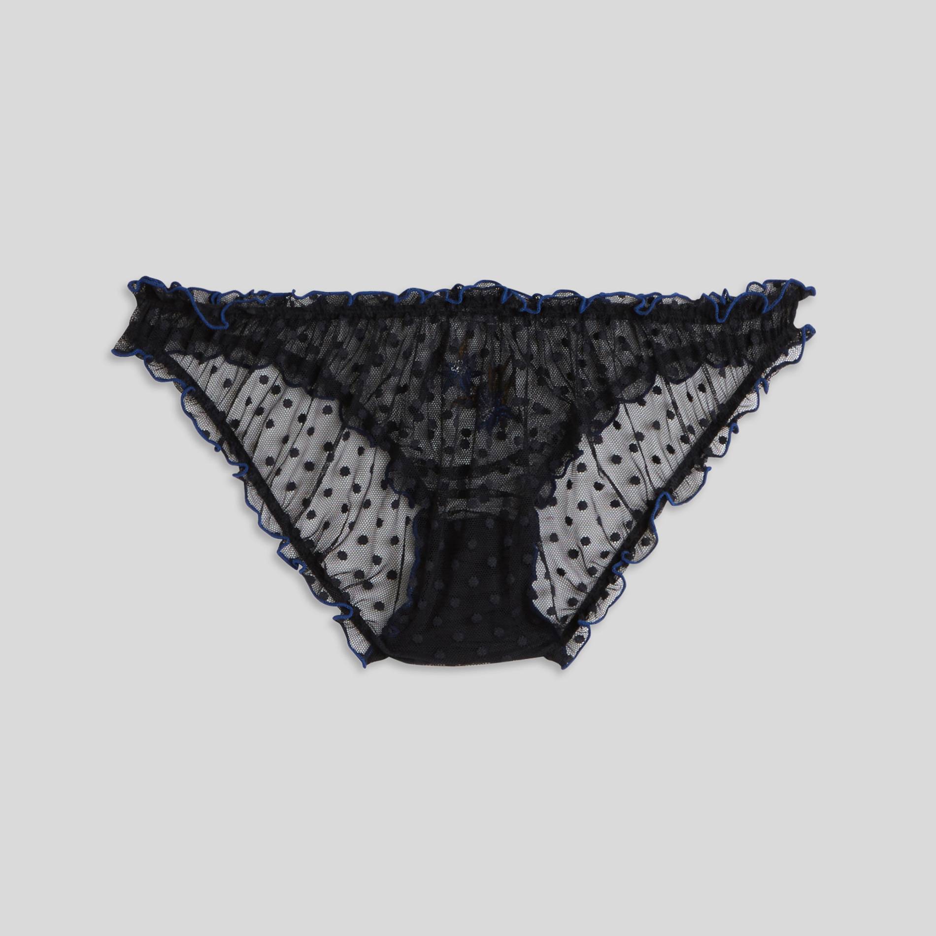 Culotte froufrous, Noir, large image number 1