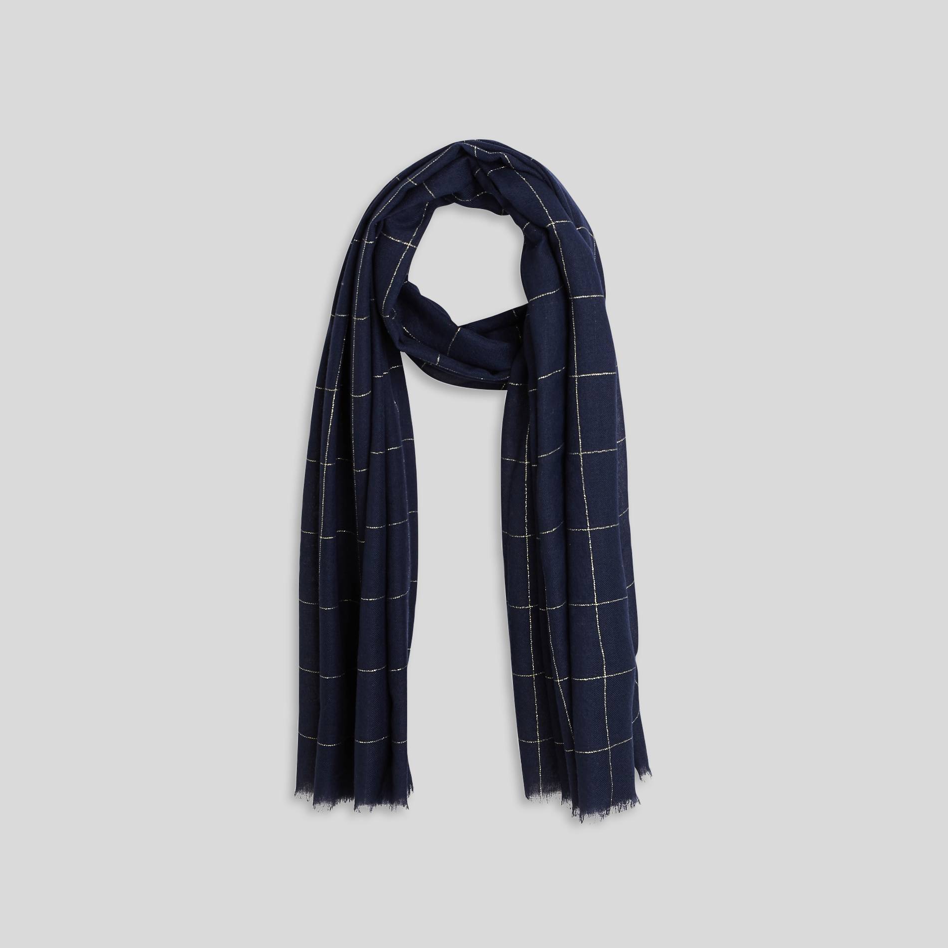 Etole en polyester, Bleu marine, large image number 0.0