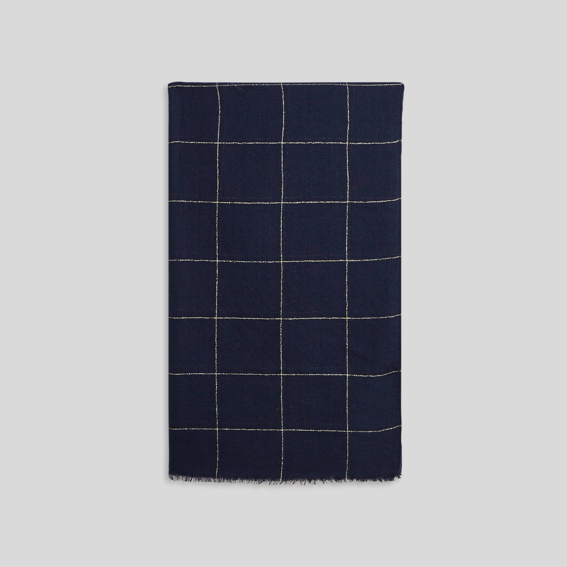 Etole en polyester, Bleu marine, large image number 1