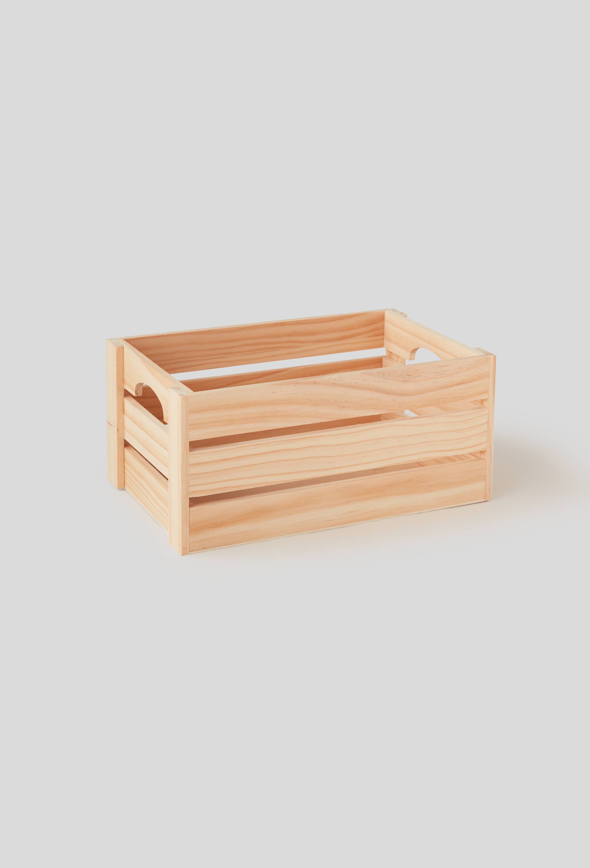 Cagette en bois, Beige clair, large image number 0.0