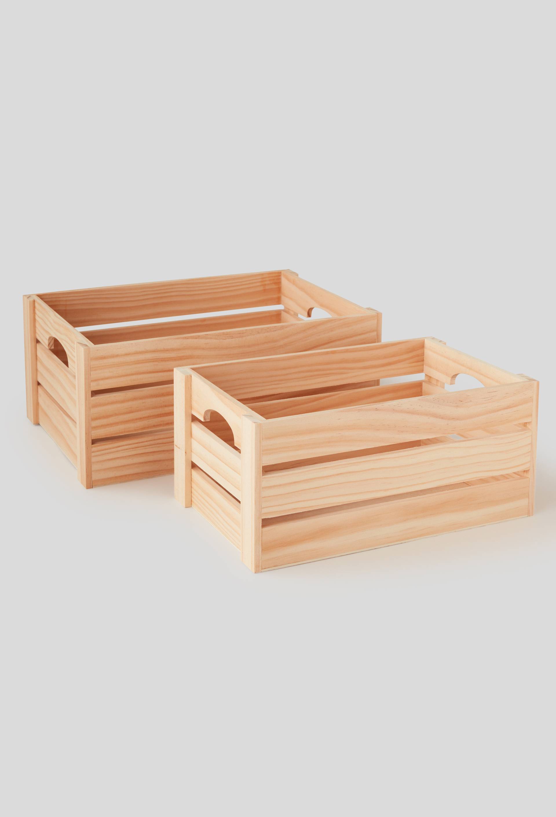 Cagette en bois, Beige clair, large image number 1