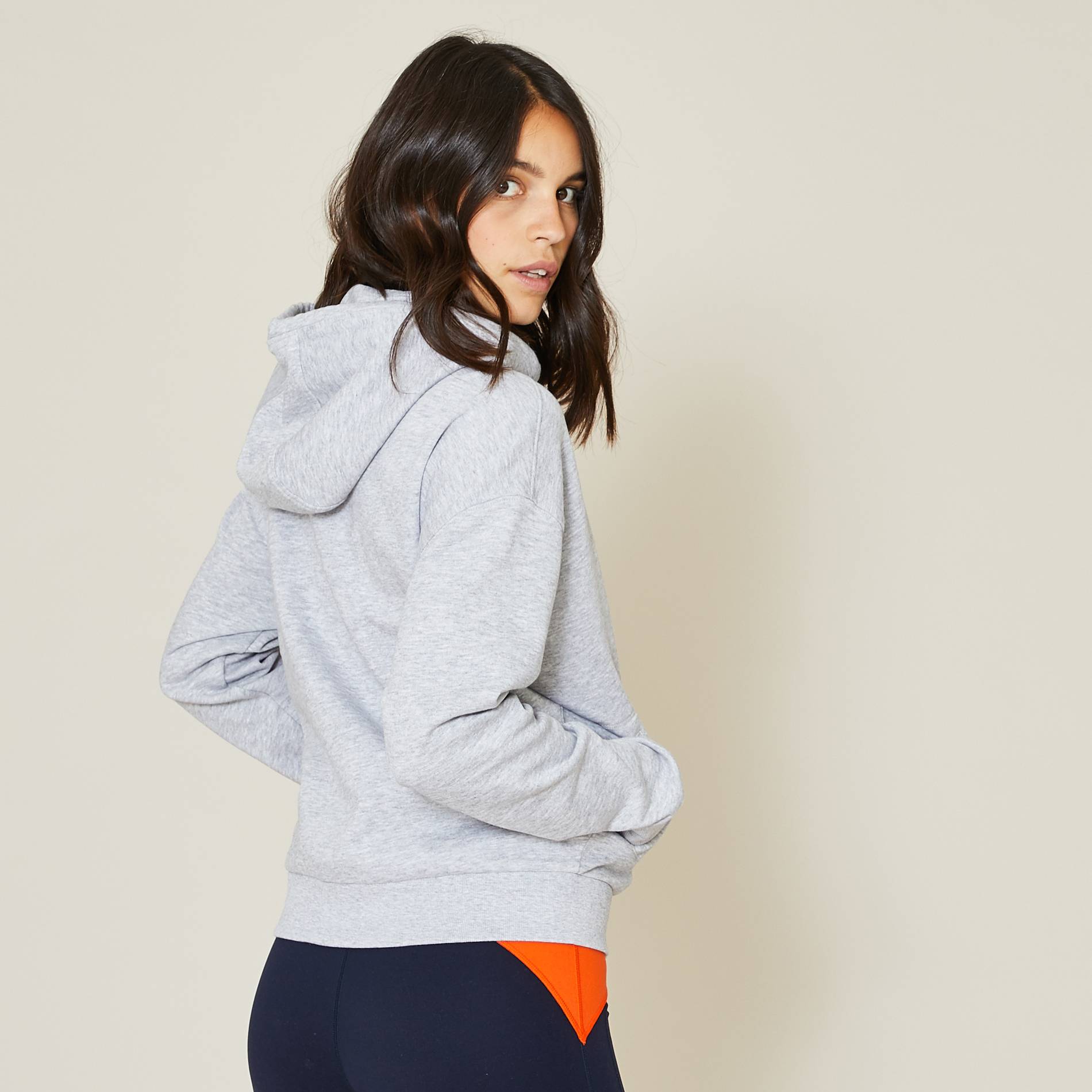 Gilet de sport en molleton, Gris clair, large image number 1.0