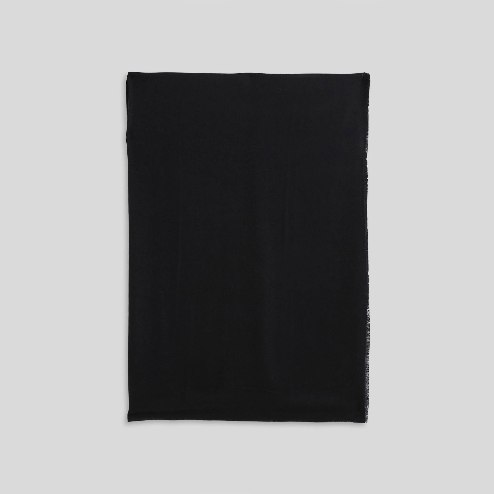 Echarpe unie, Noir, large image number 1